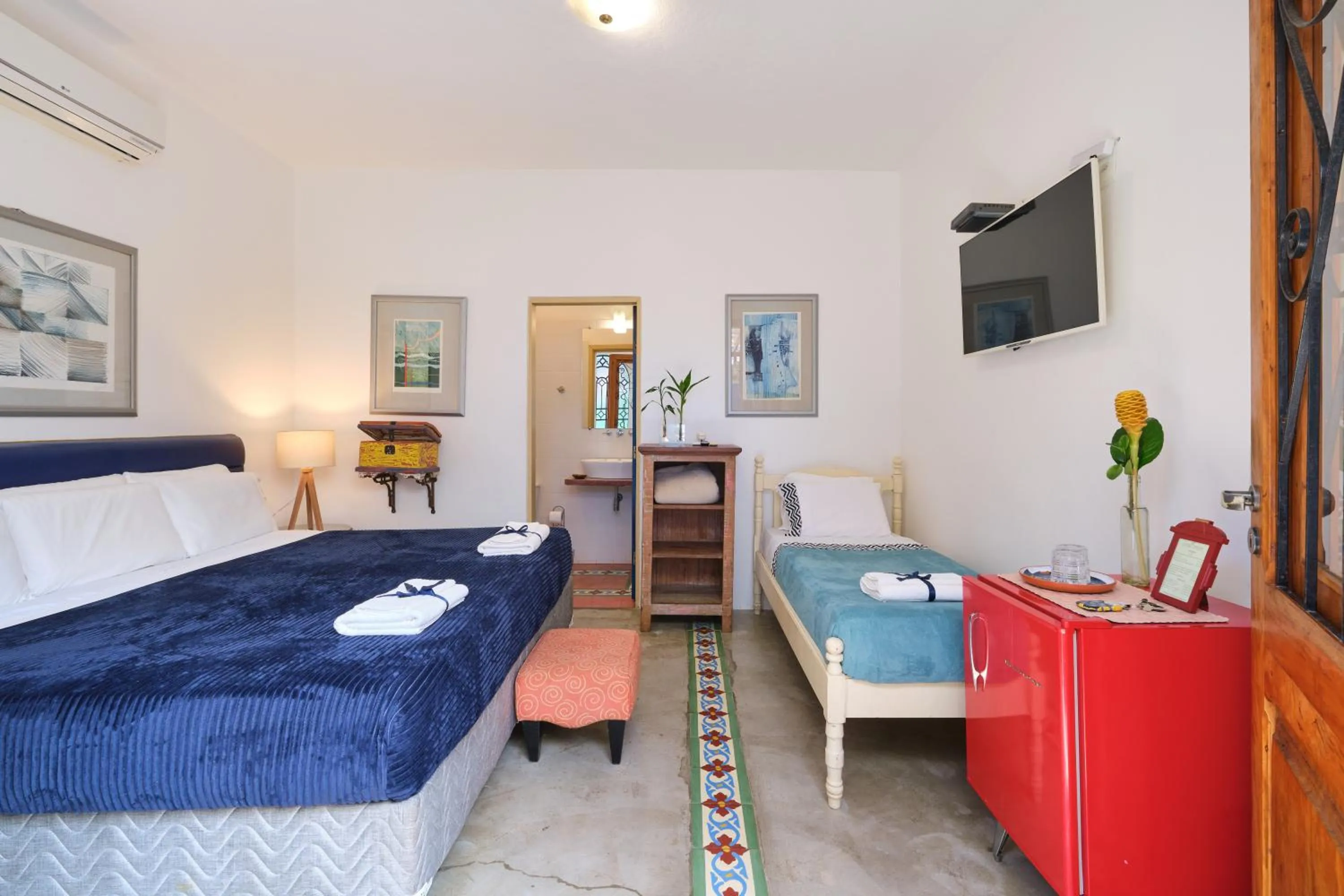 Bed in Pousada Pontal Gardens