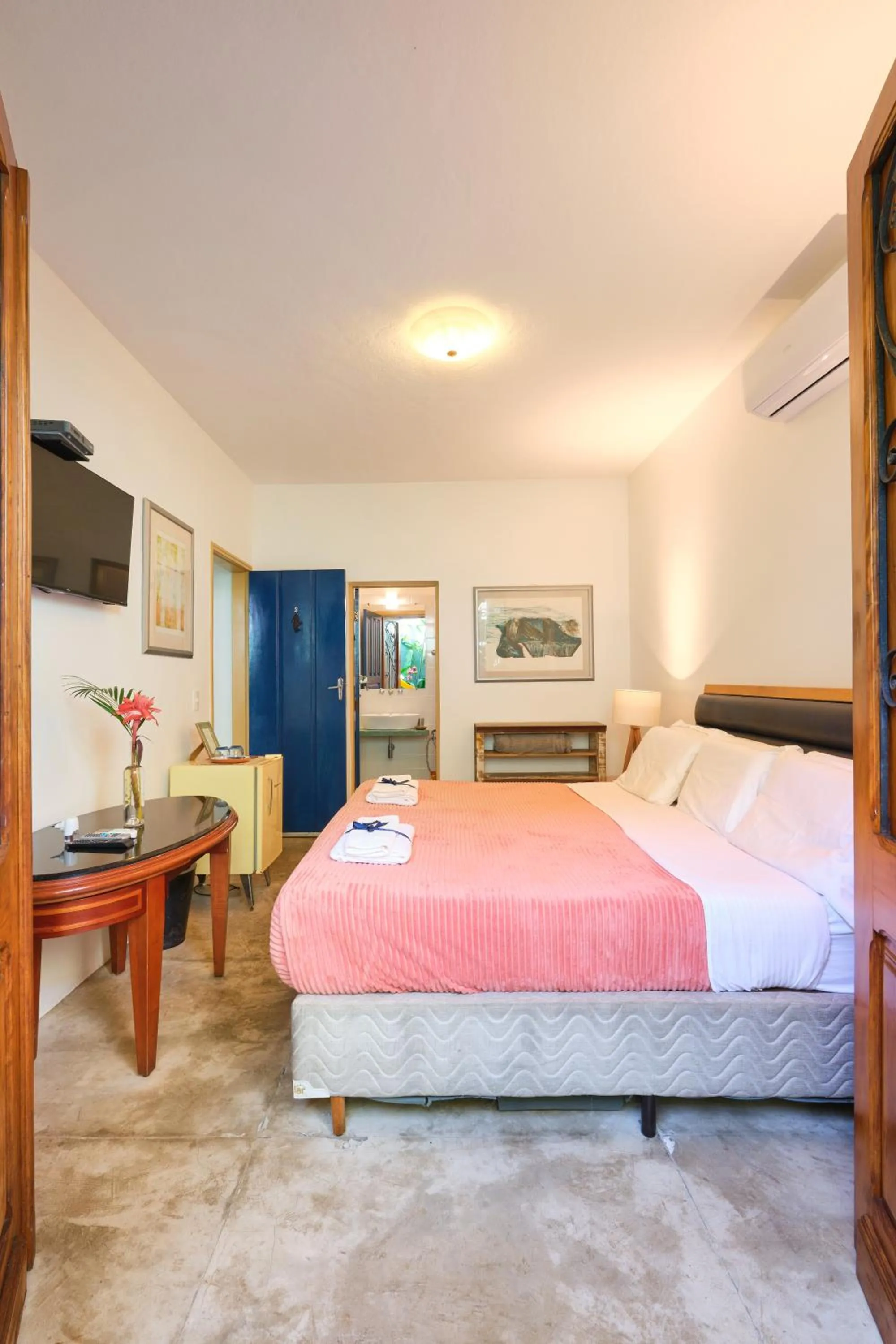 Bed in Pousada Pontal Gardens