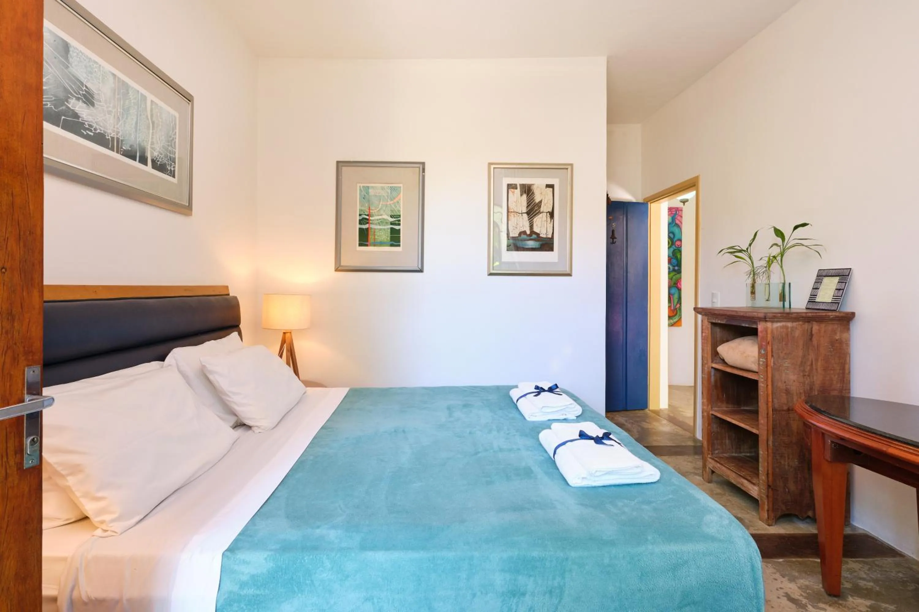 Bed in Pousada Pontal Gardens