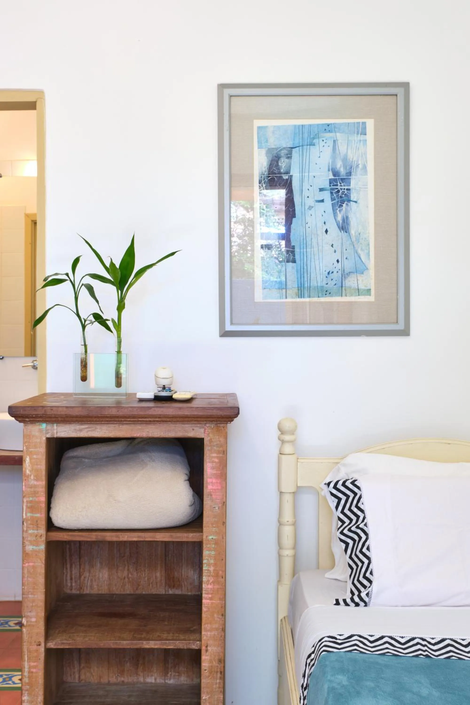 Bed in Pousada Pontal Gardens