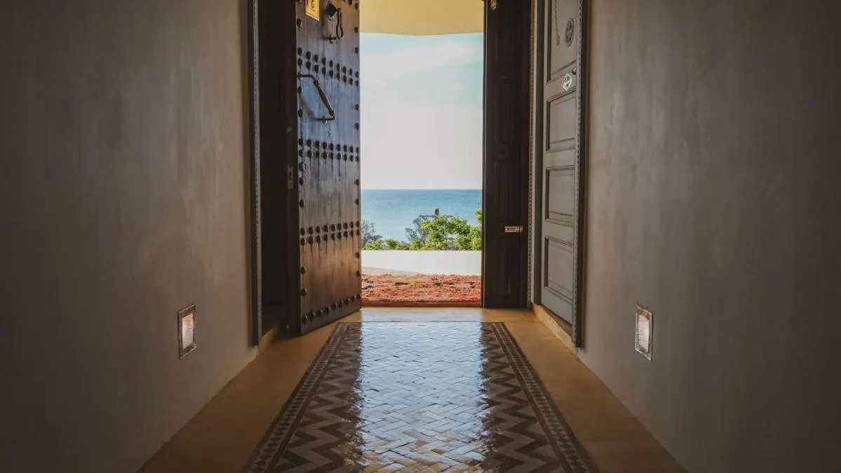 Natural landscape in Riad Lamp