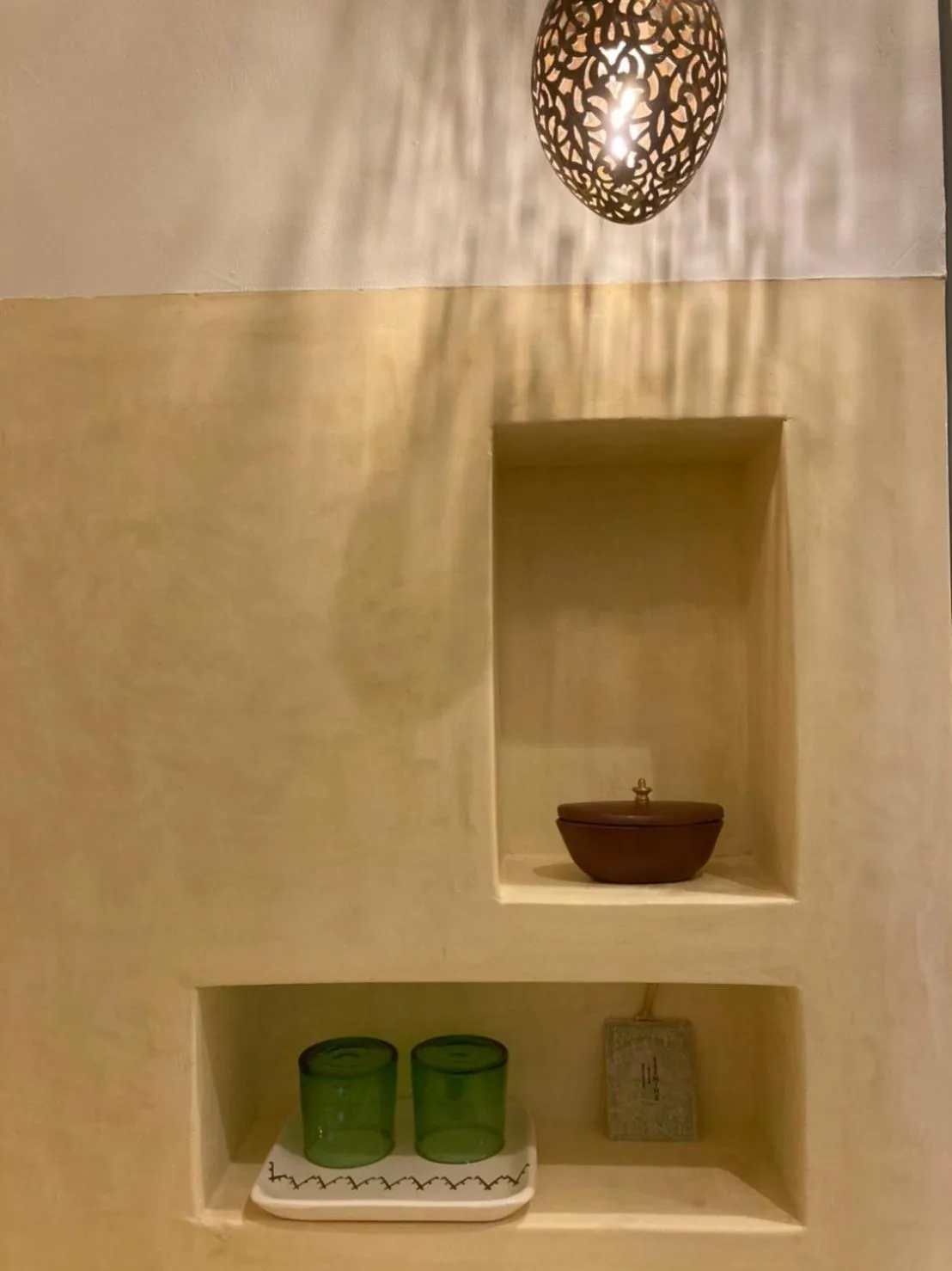 Bathroom in Riad Lamp