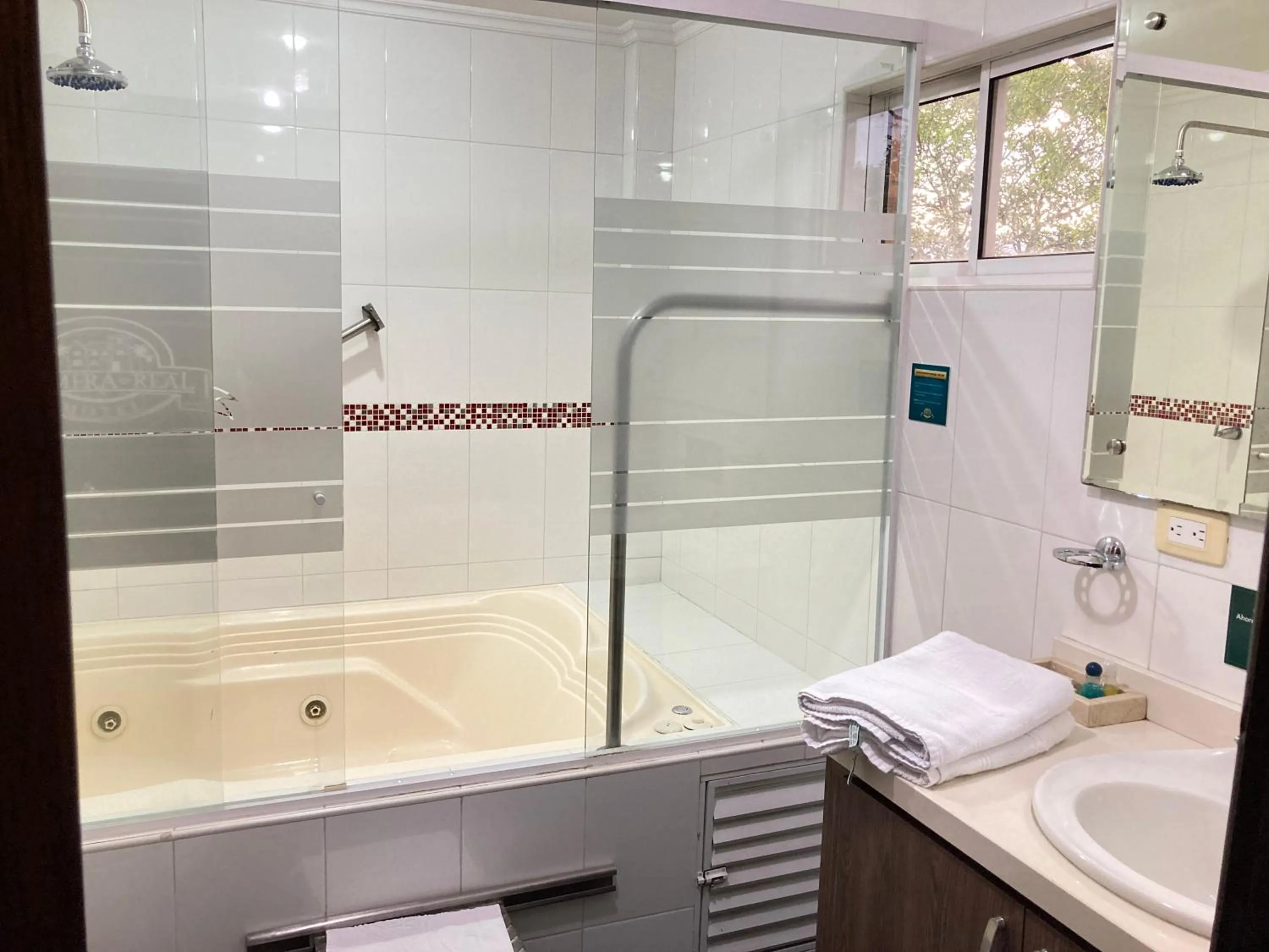 Shower in Hotel Palmera Real