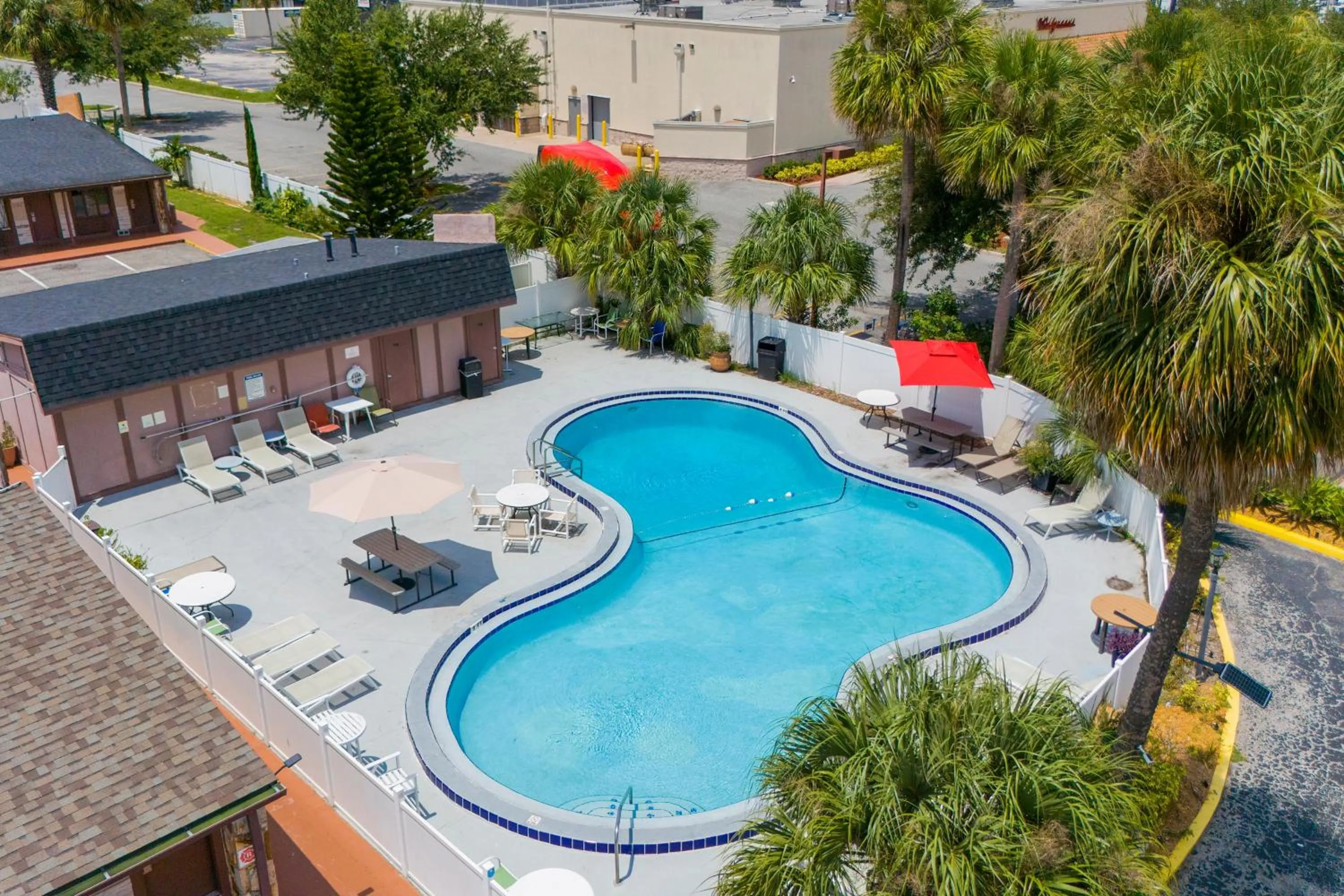 Bird's eye view in Liberty Garden Inn by OYO Kissimmee near Disney World