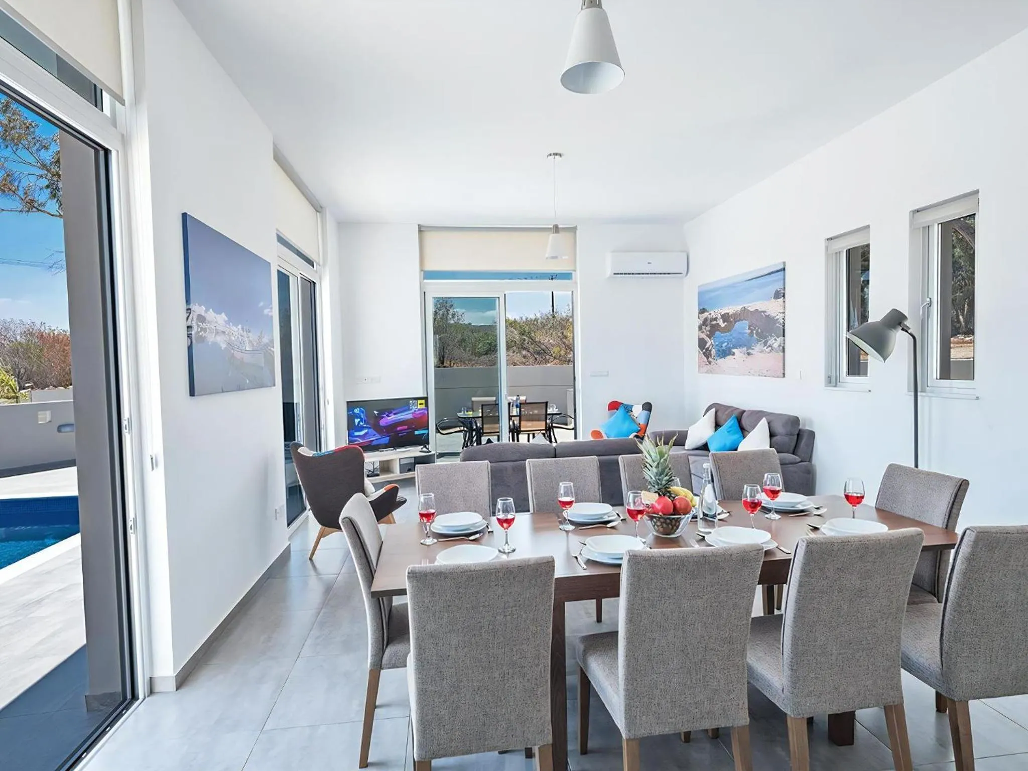 Property building in Villa Protaras Miramar Luxury and new 5BDR Protaras Villa with pool and stunning sea views