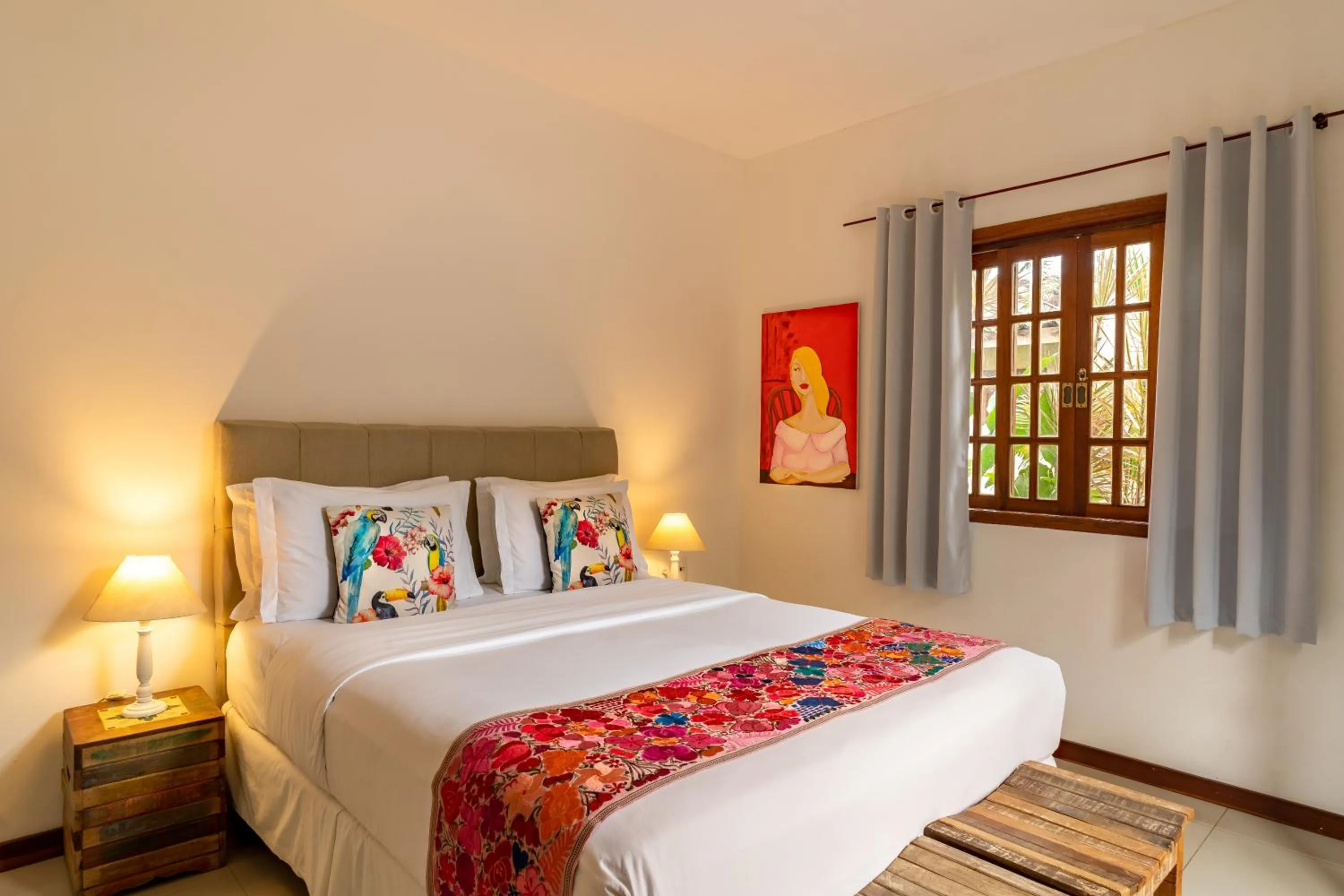 Bed in Le Village Boutique Hotel