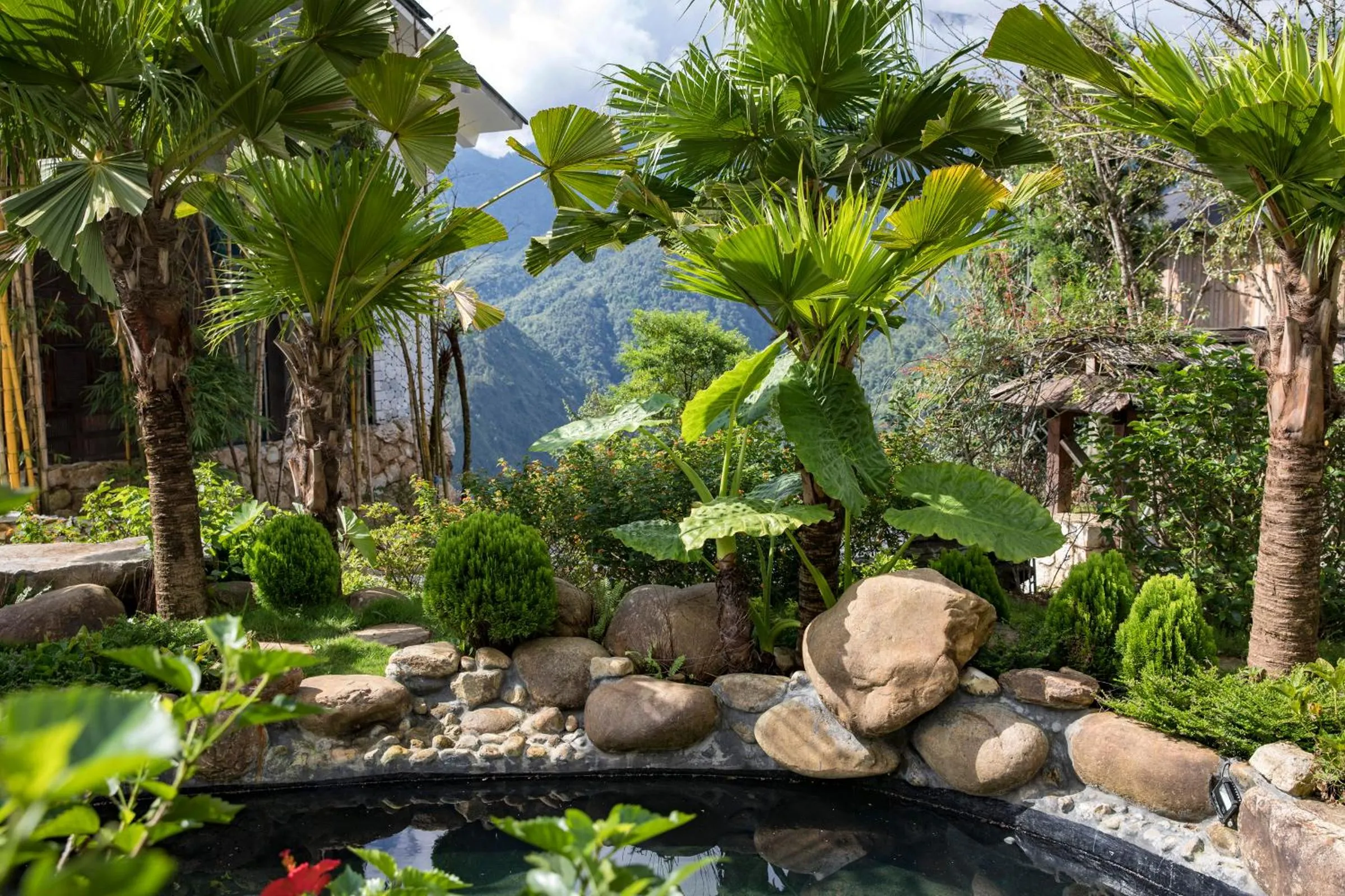 Garden in Sapa Catcat Hills Resort & Spa