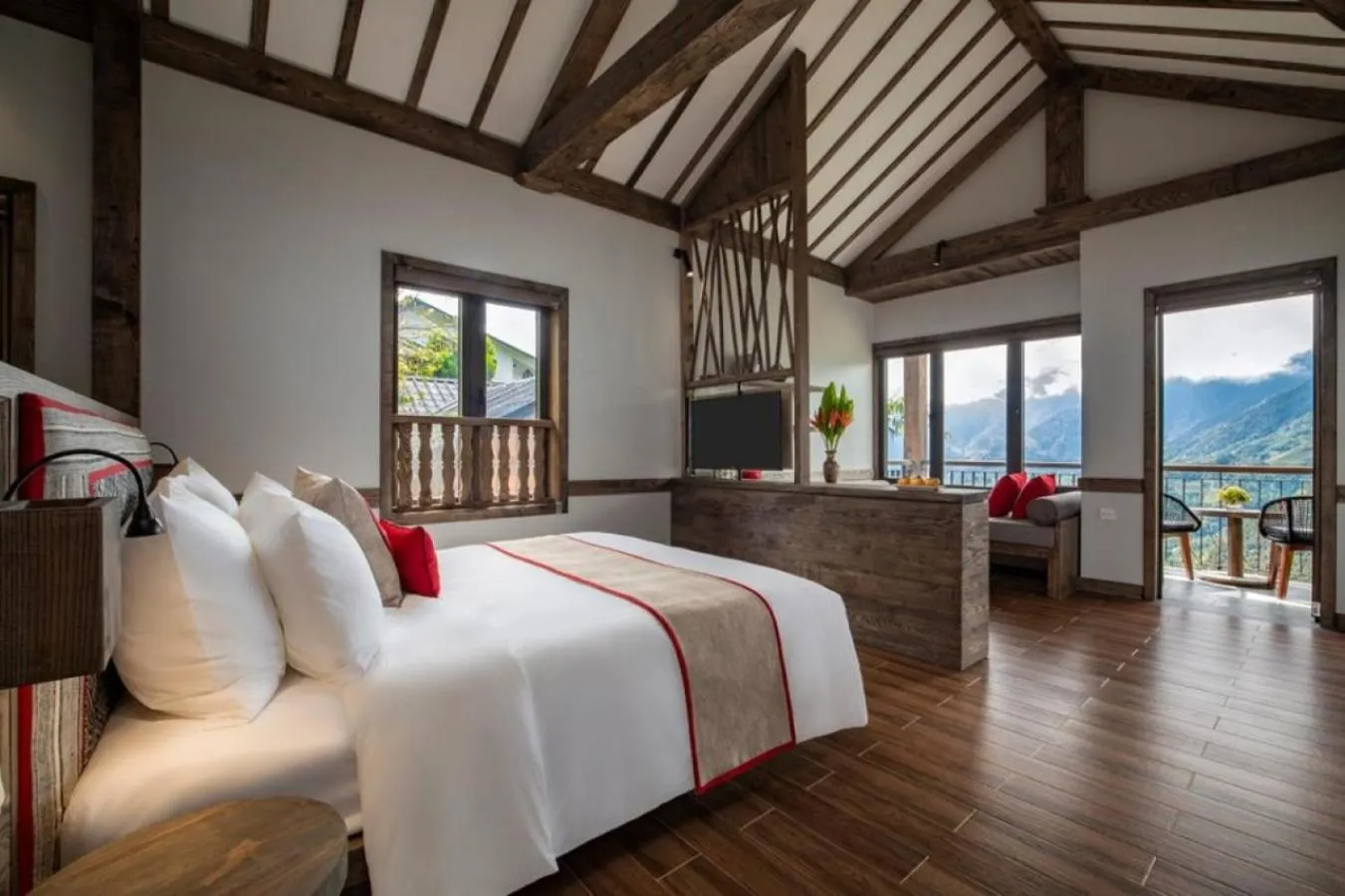 Bedroom, Bed in Sapa Catcat Hills Resort & Spa