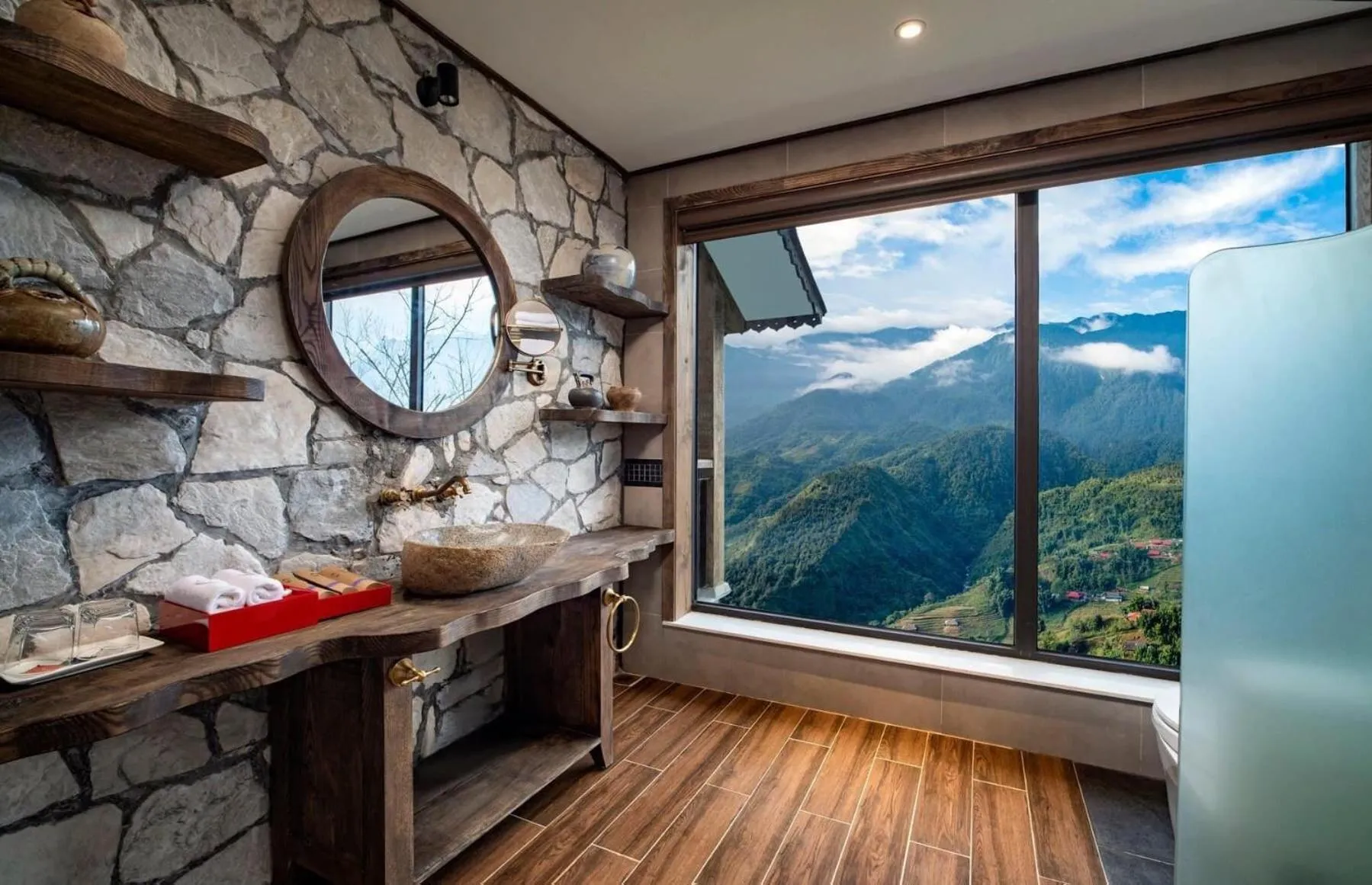 Bathroom in Sapa Catcat Hills Resort & Spa