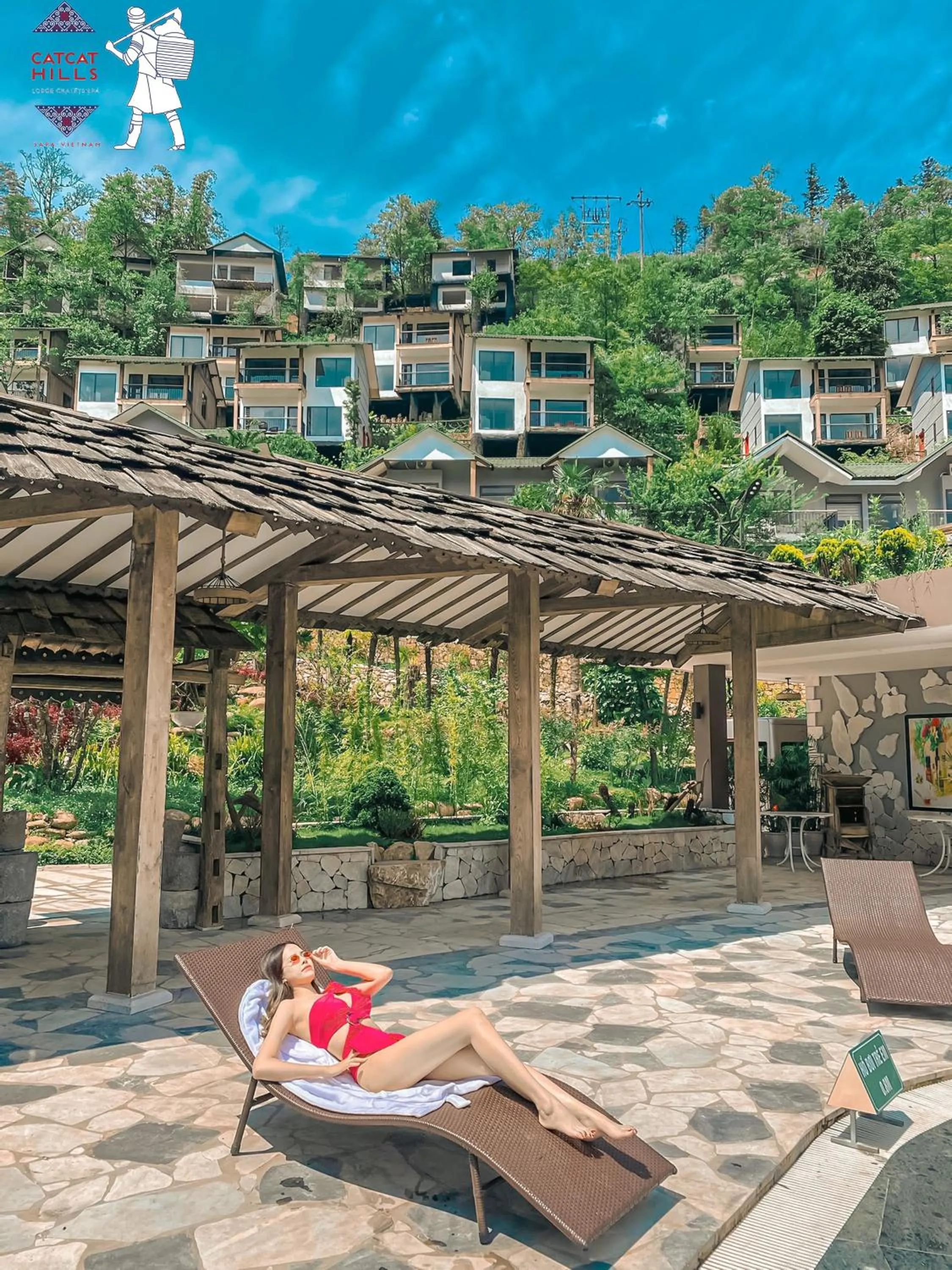 Swimming pool in Sapa Catcat Hills Resort & Spa