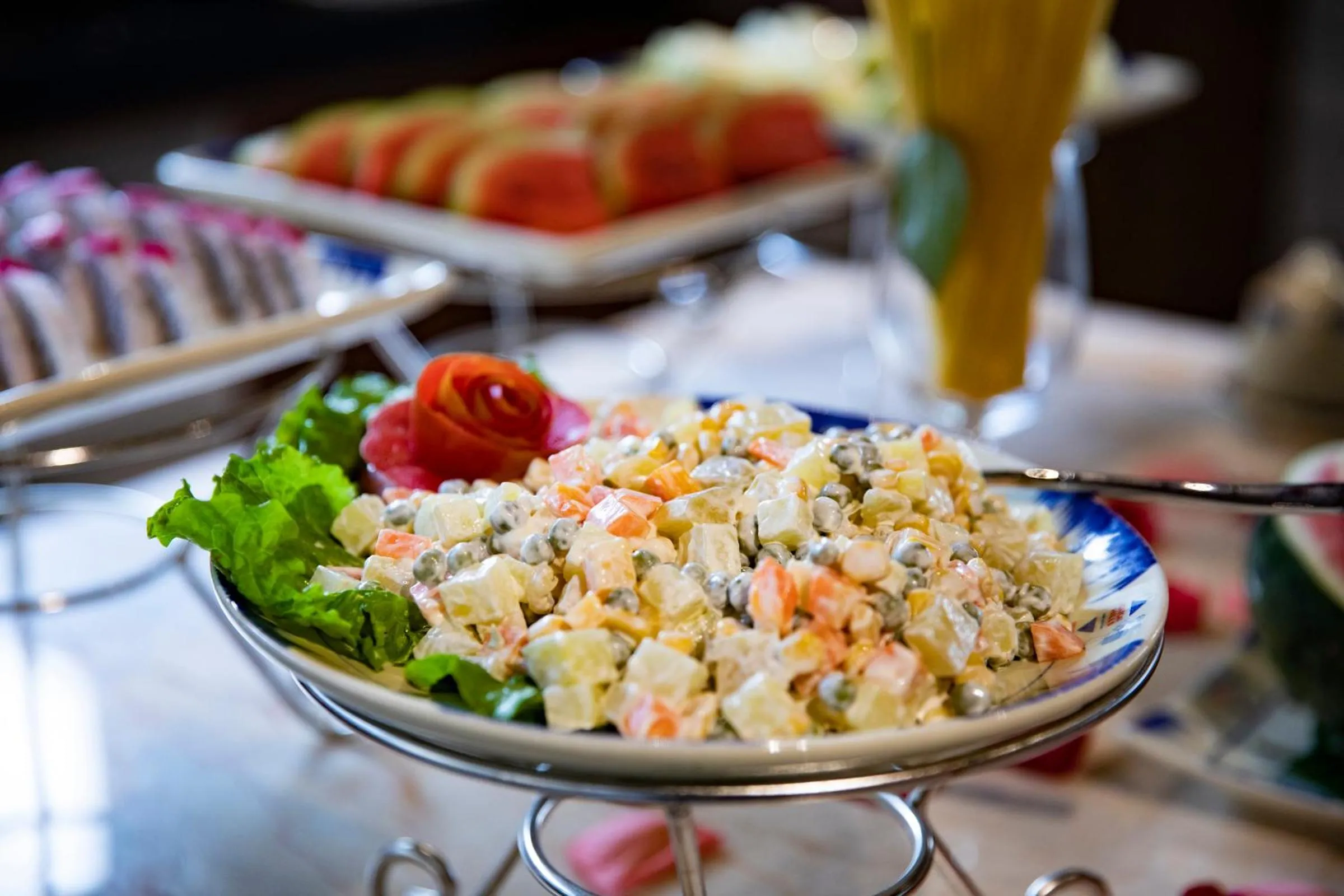 Buffet breakfast in Sapa Catcat Hills Resort & Spa