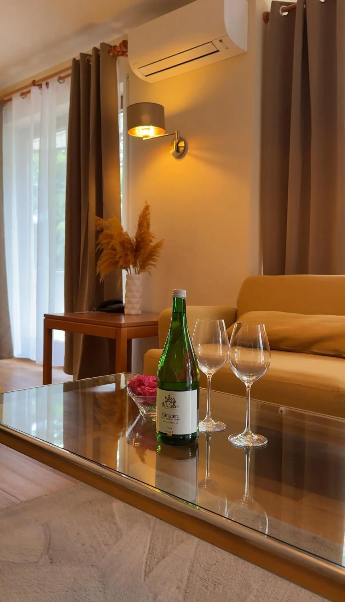 Seating area in Park Appartements