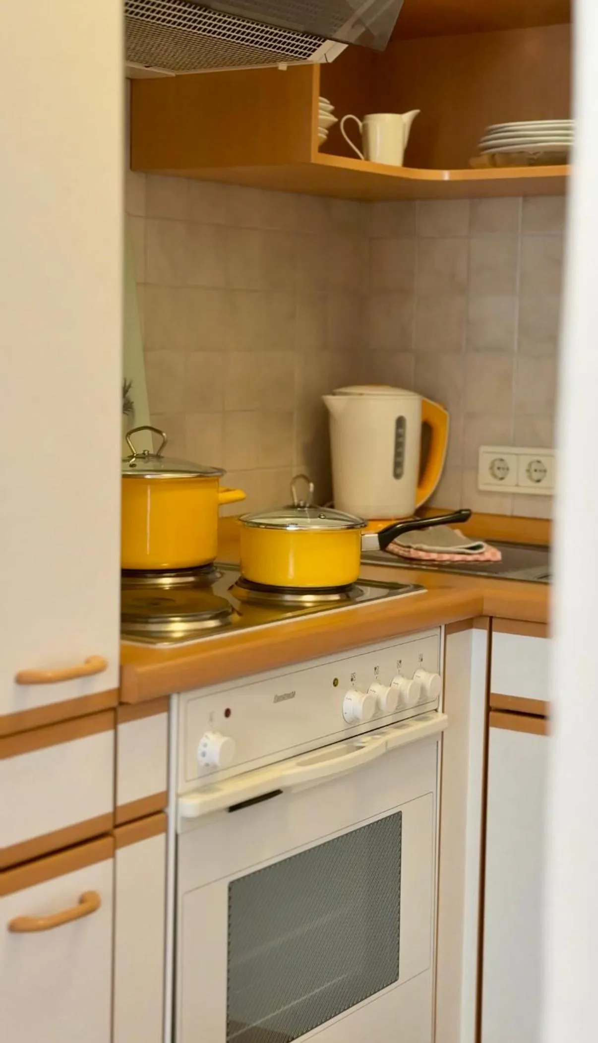 Kitchen or kitchenette in Park Appartements