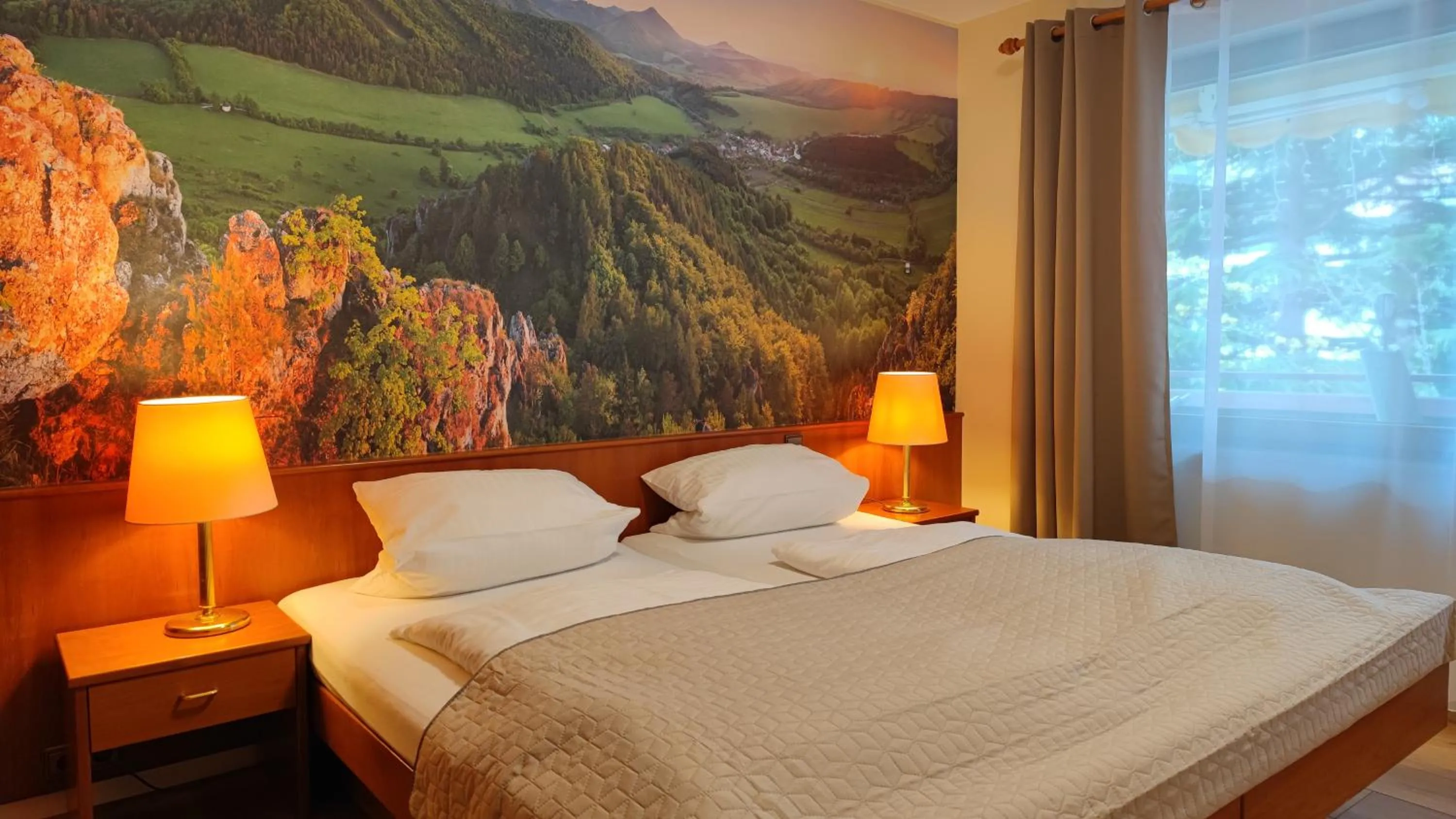 Bed in Park Appartements