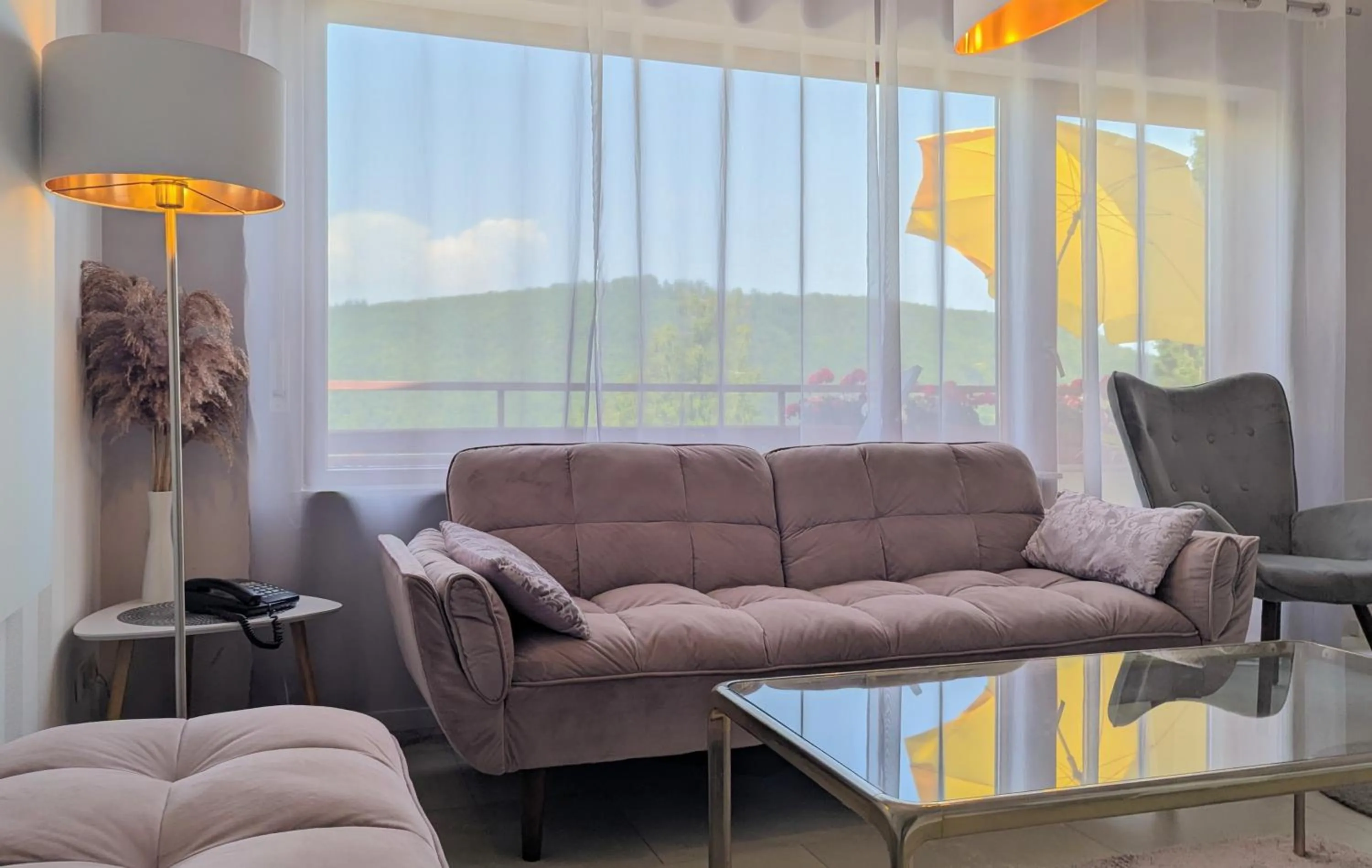 Living room in Park Appartements