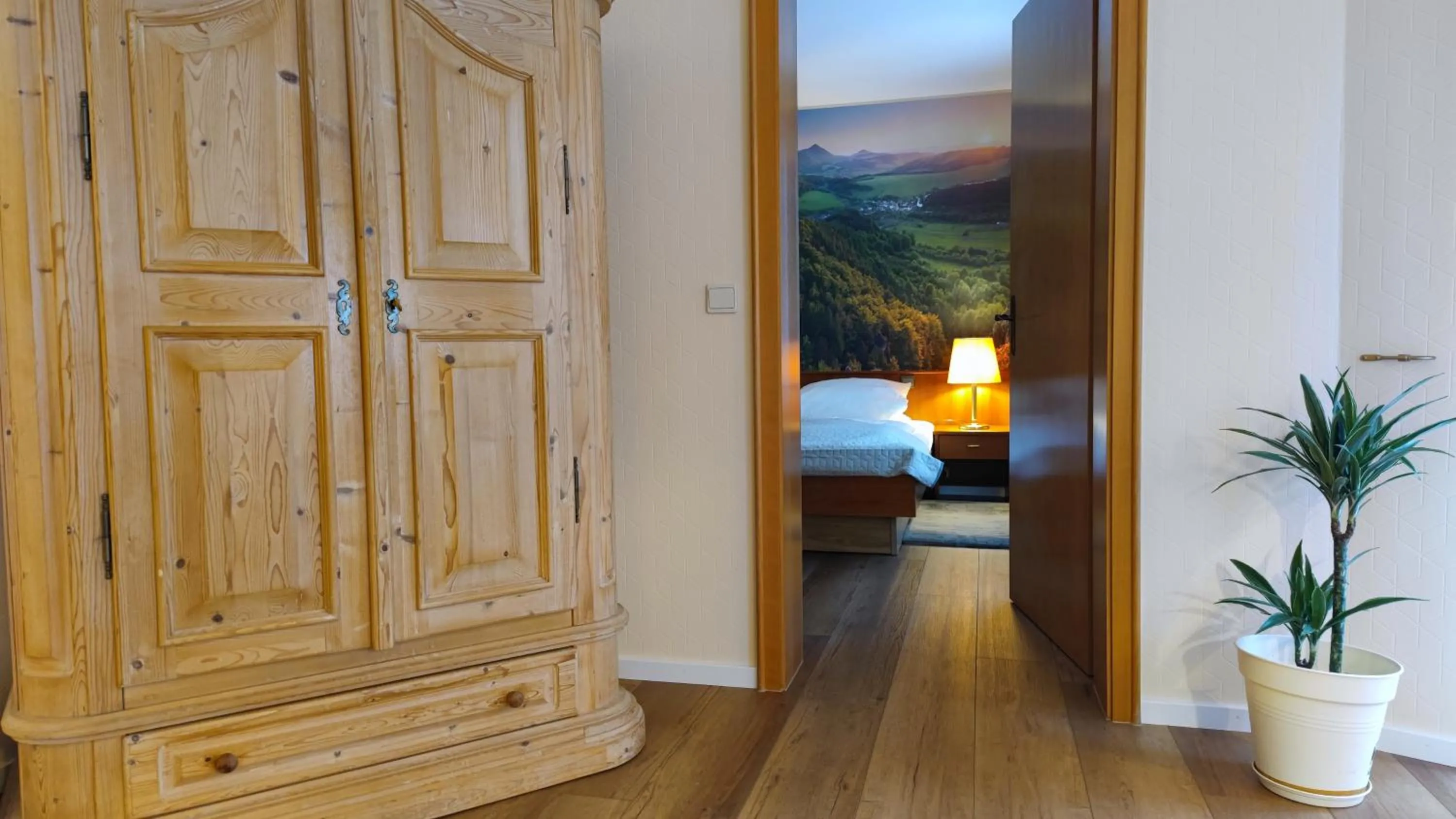 Bed in Park Appartements