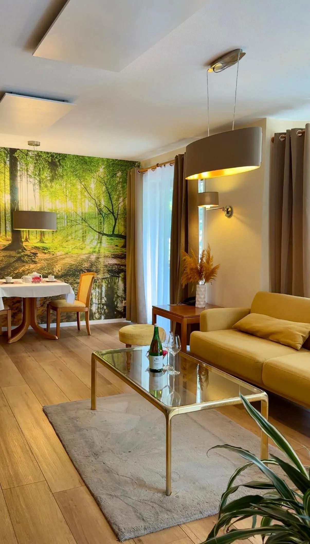Living room in Park Appartements