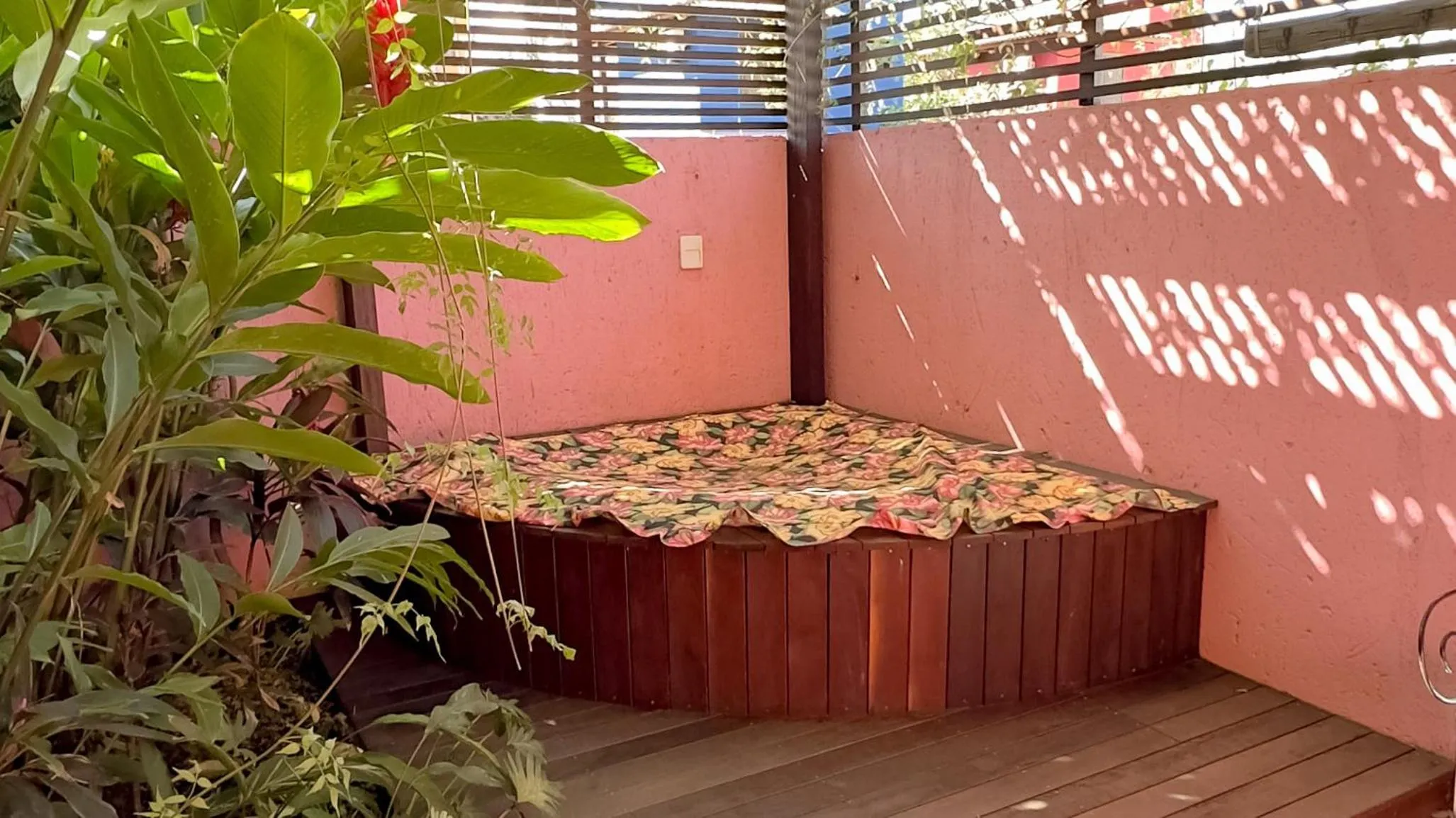 Hot Tub in Pousada Vila Rosada