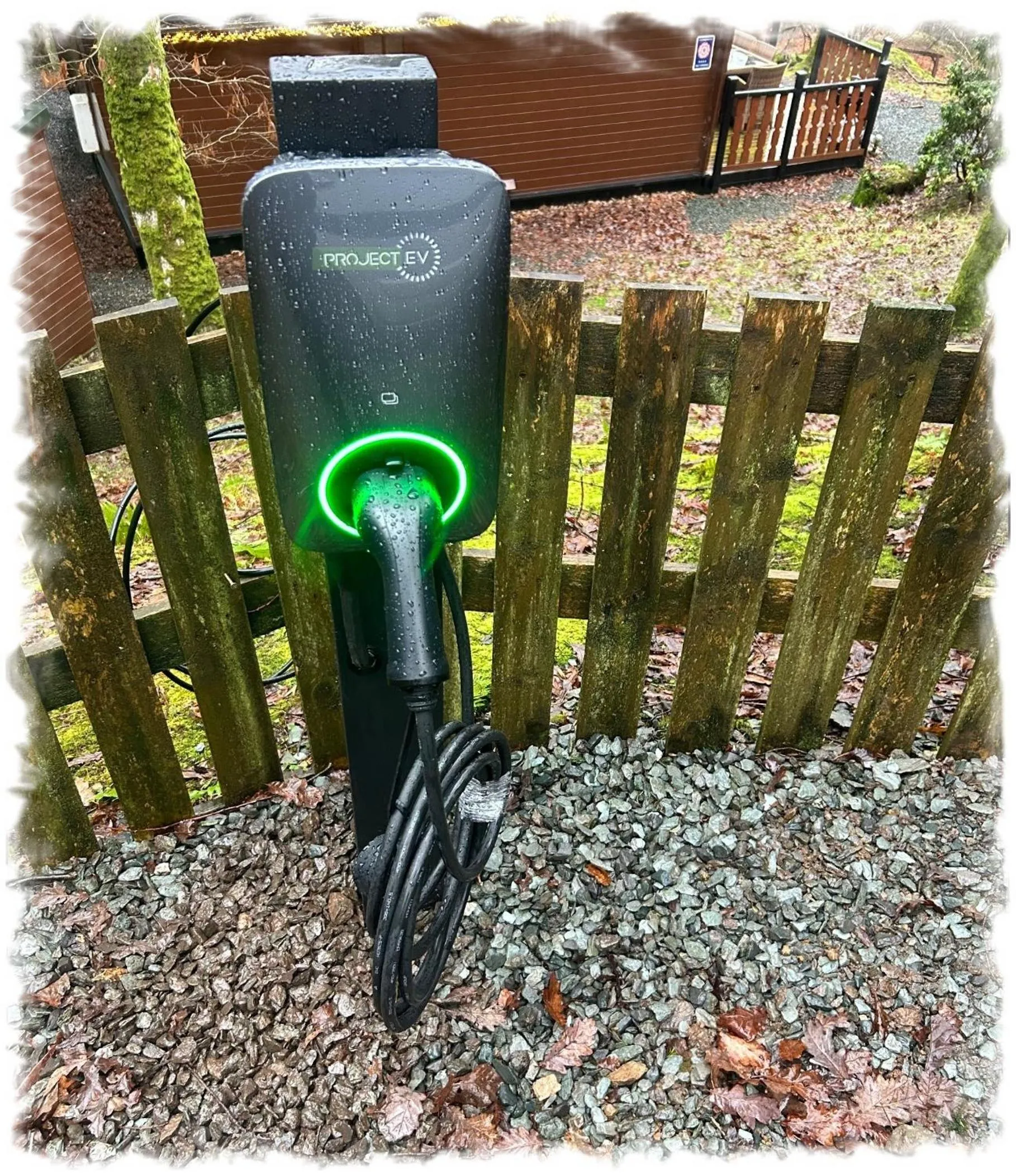 Property building in Blelham Tarn Rustic cabin in tranquil woodland