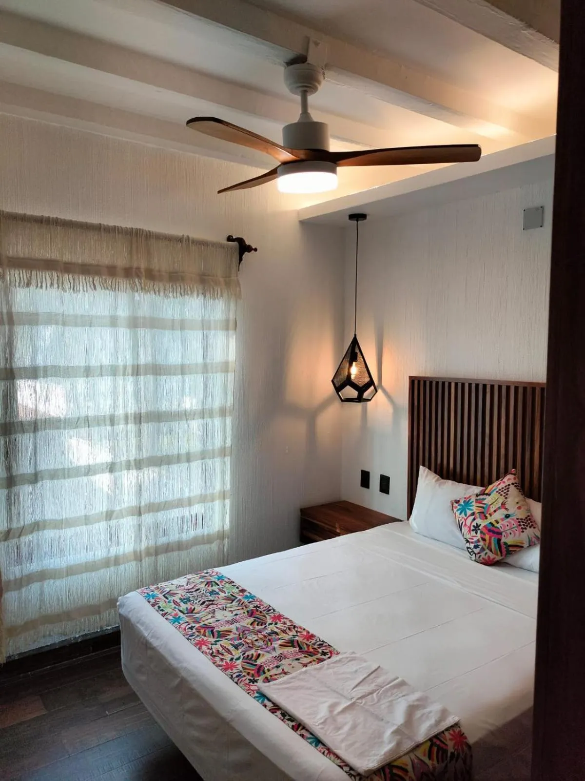 Bed in Hotel Posada Pablo de Tarso