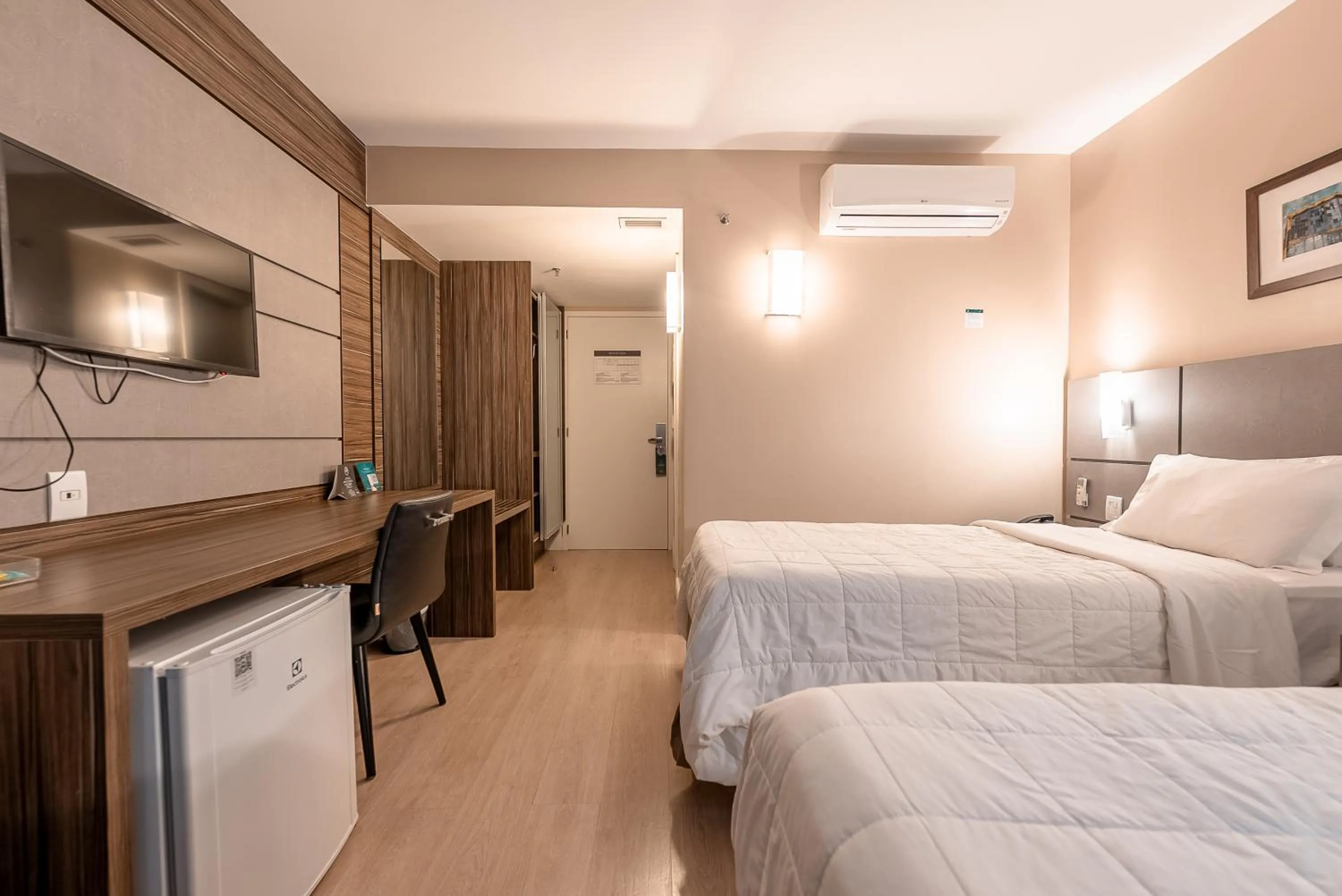 Bed in Hotel Laghetto Moinhos