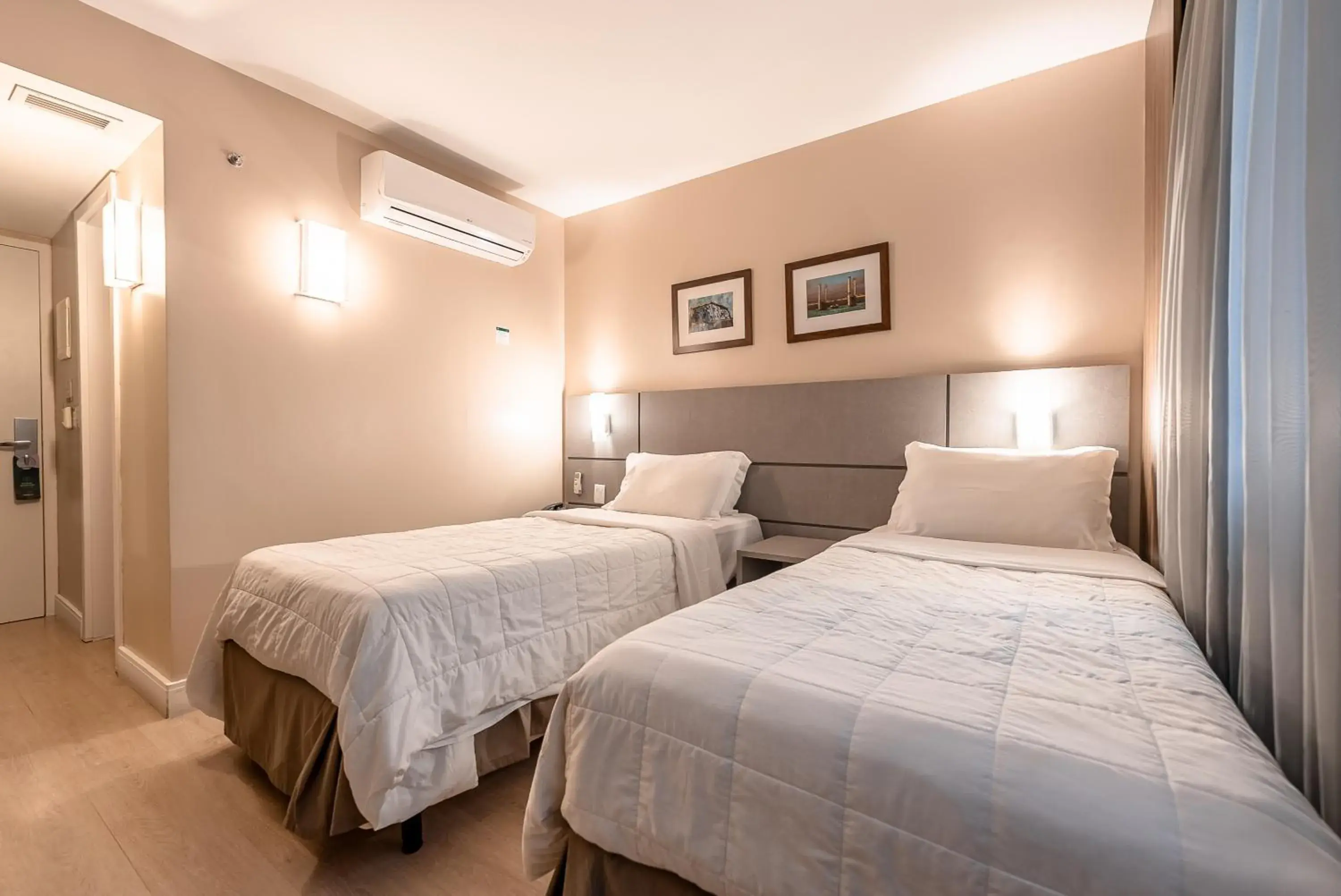 Bed in Hotel Laghetto Moinhos Bed in Hotel Laghetto Moinhos