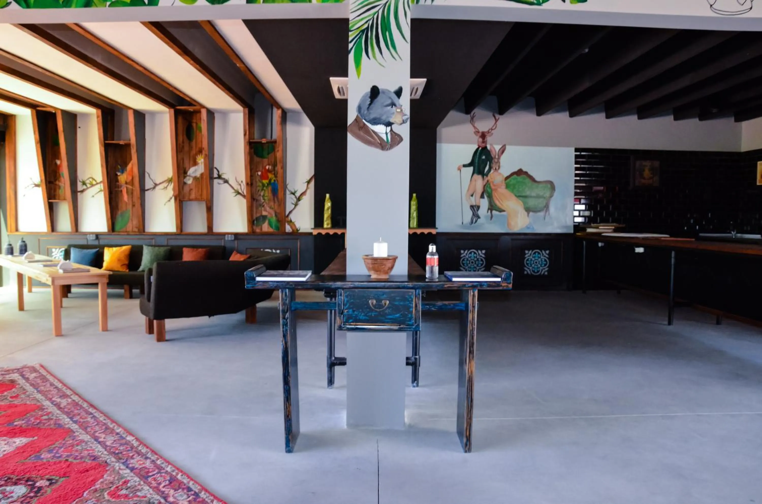 Lobby or reception in Old Farm Hotel