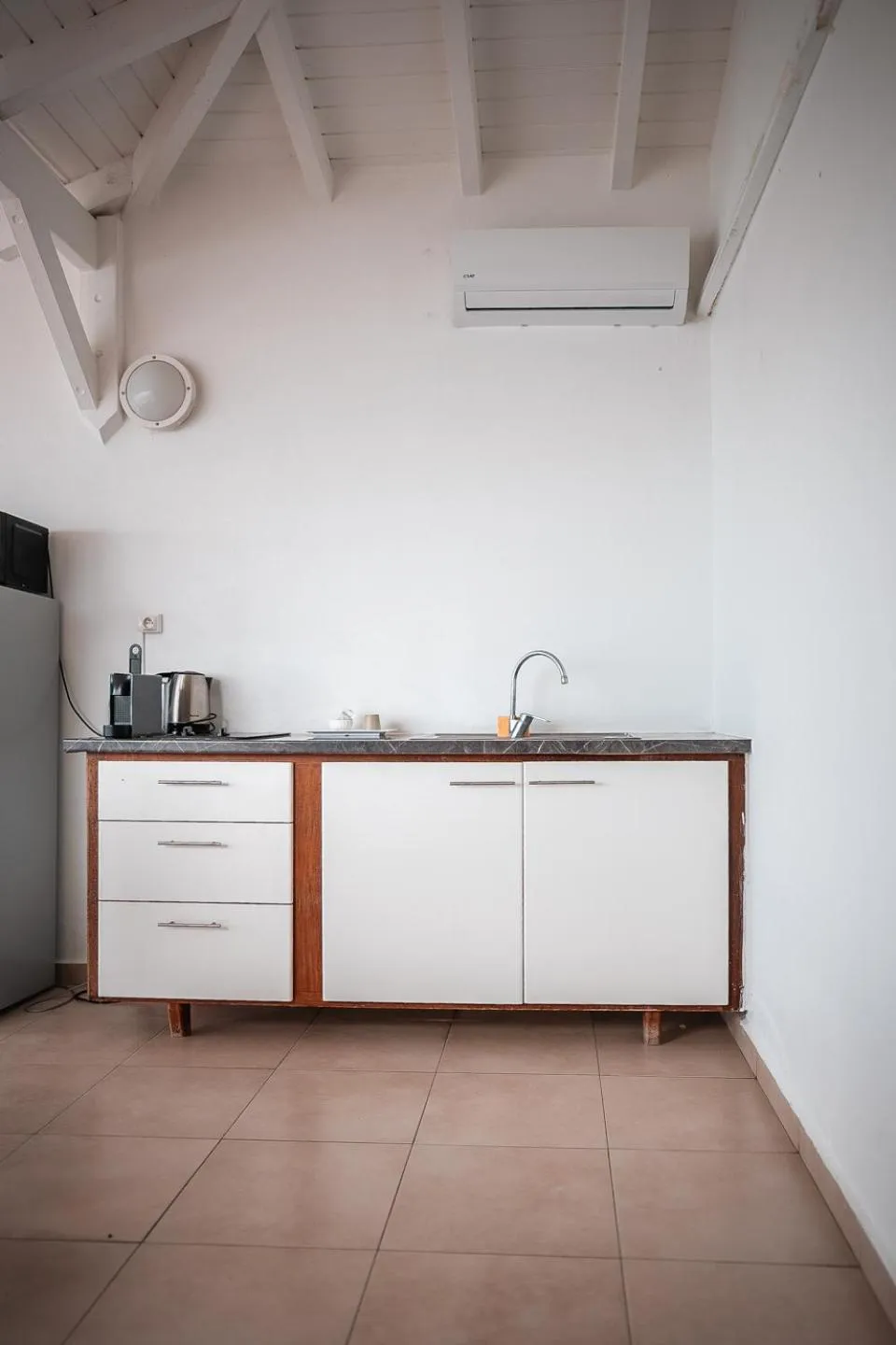 Kitchen or kitchenette in Coco Beach Marie-Galante