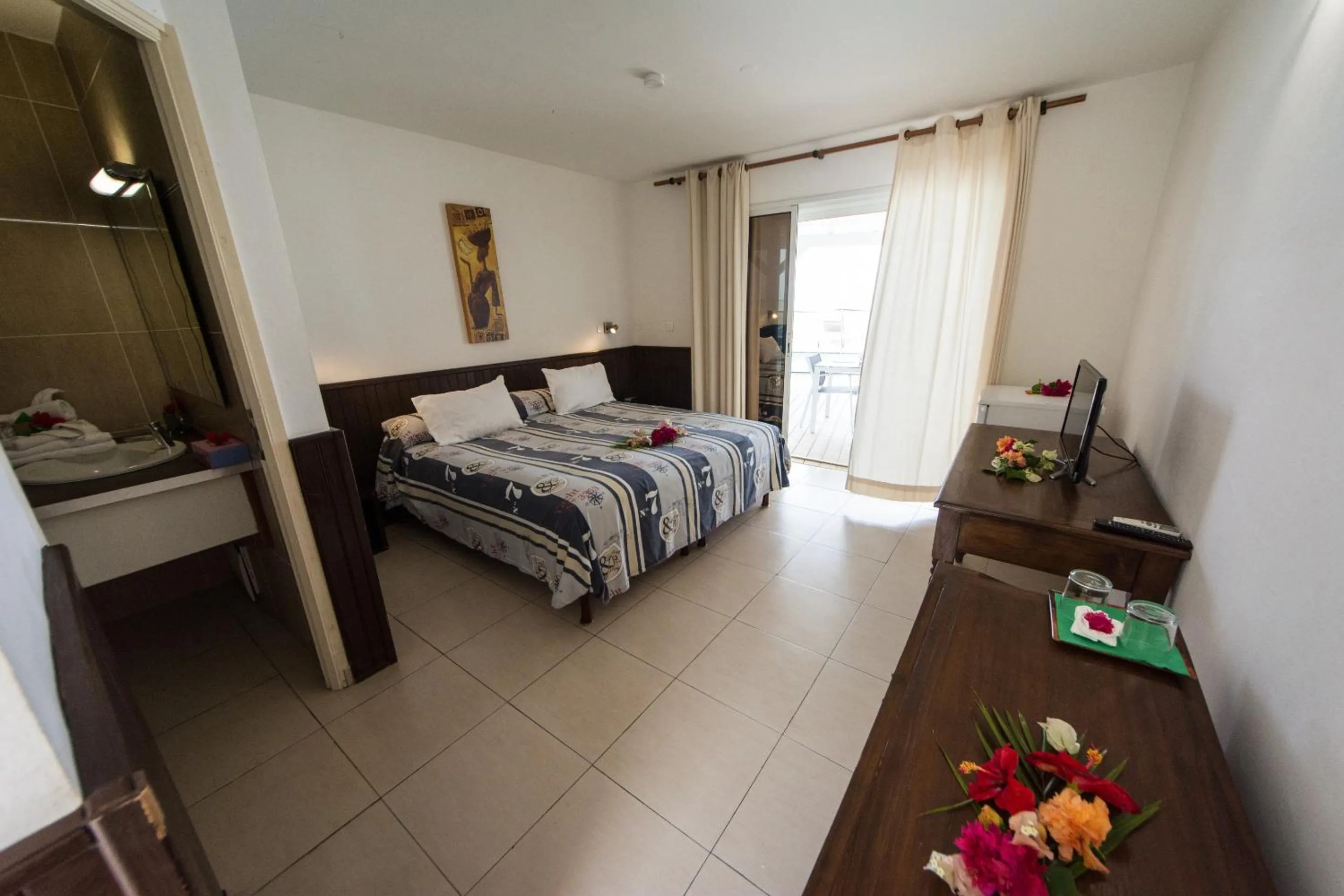 Bedroom, Bed in Coco Beach Marie-Galante