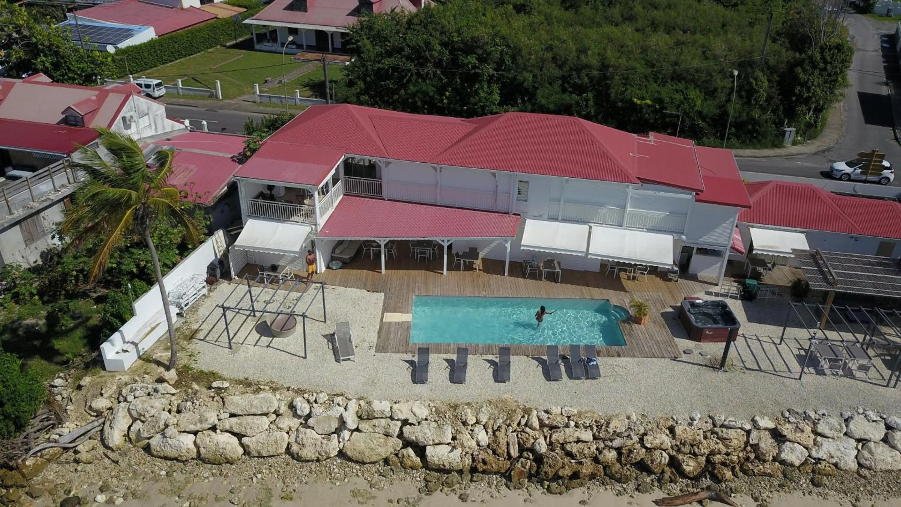 View (from property/room) in Coco Beach Marie-Galante