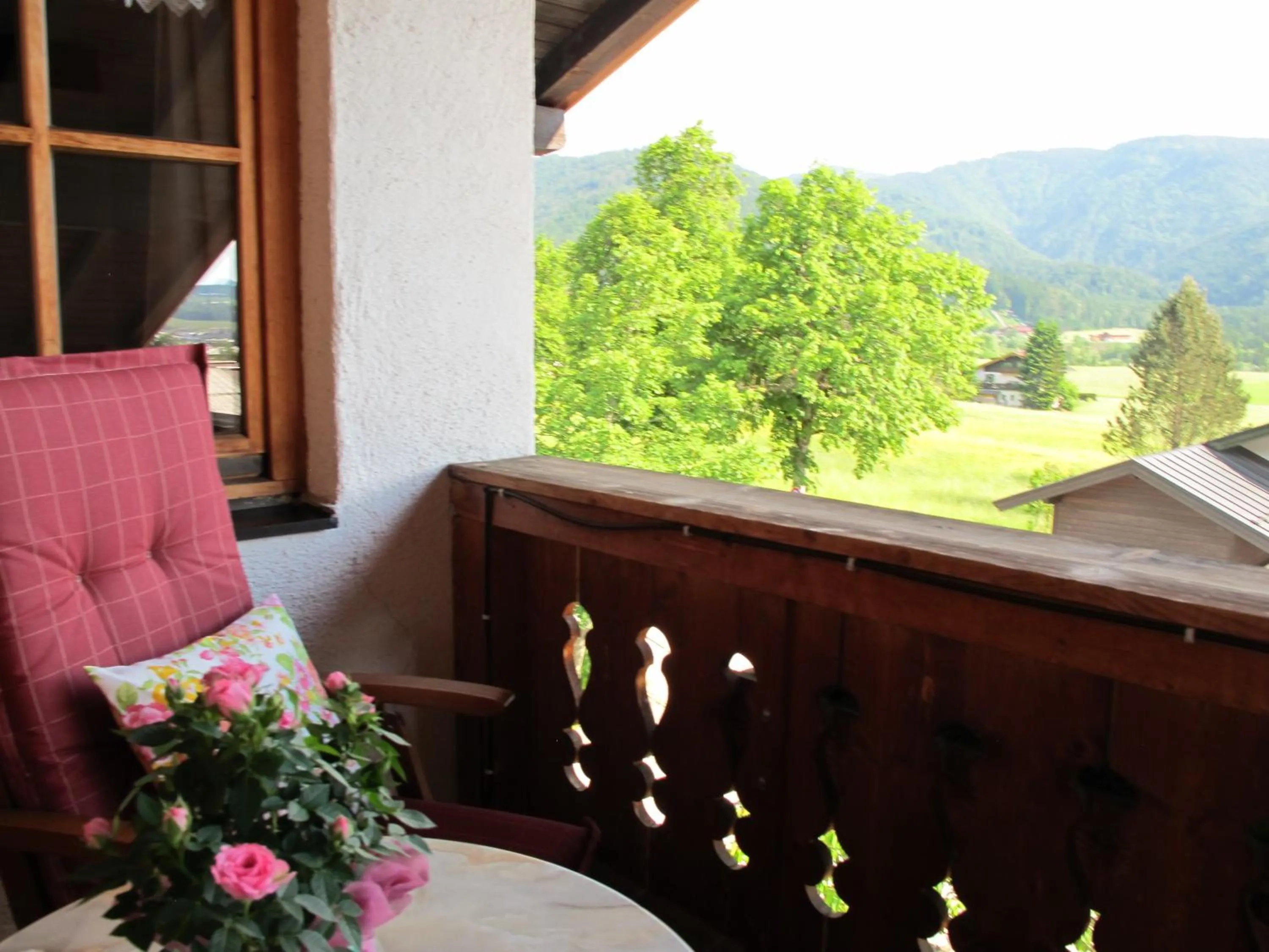 Mountain view in Gästehaus Bergstüberl