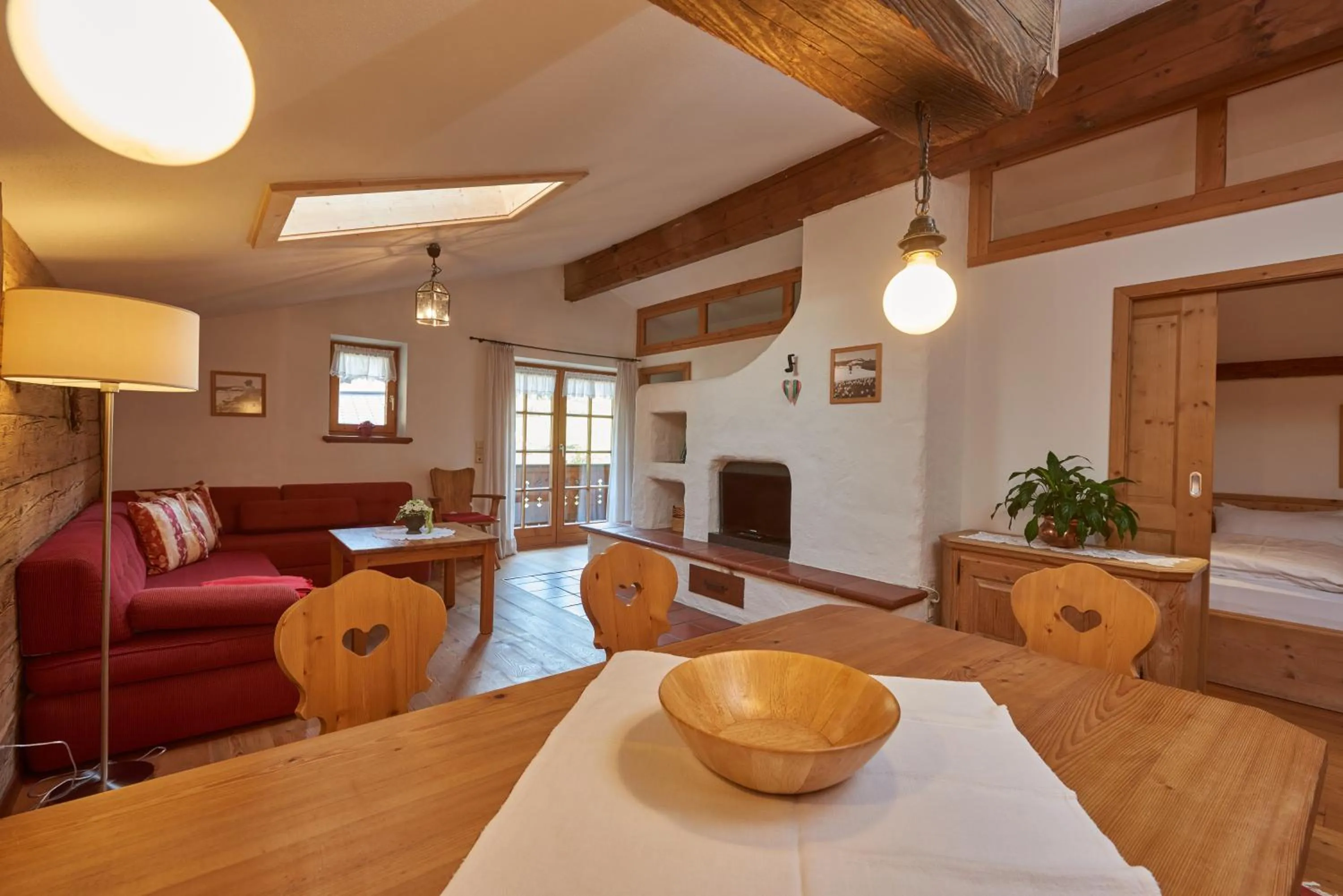 kitchen in Gästehaus Bergstüberl