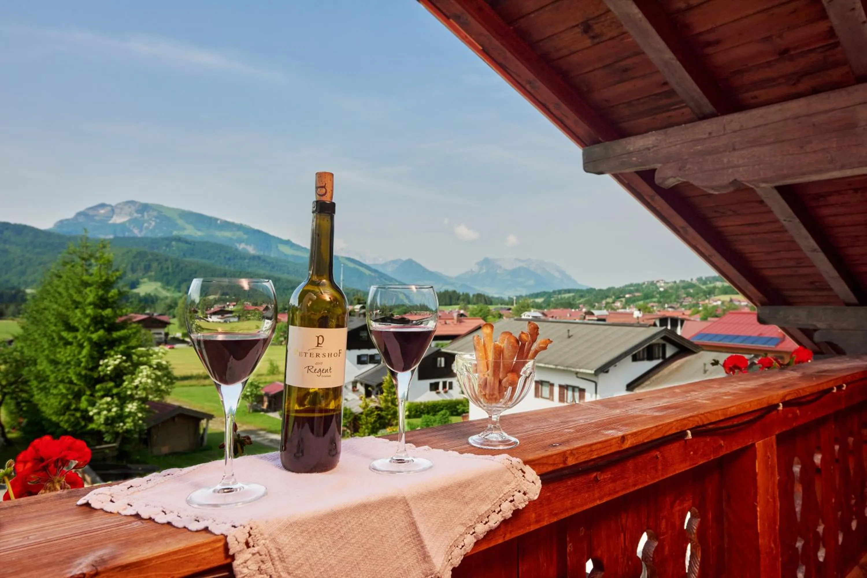 View (from property/room) in Gästehaus Bergstüberl