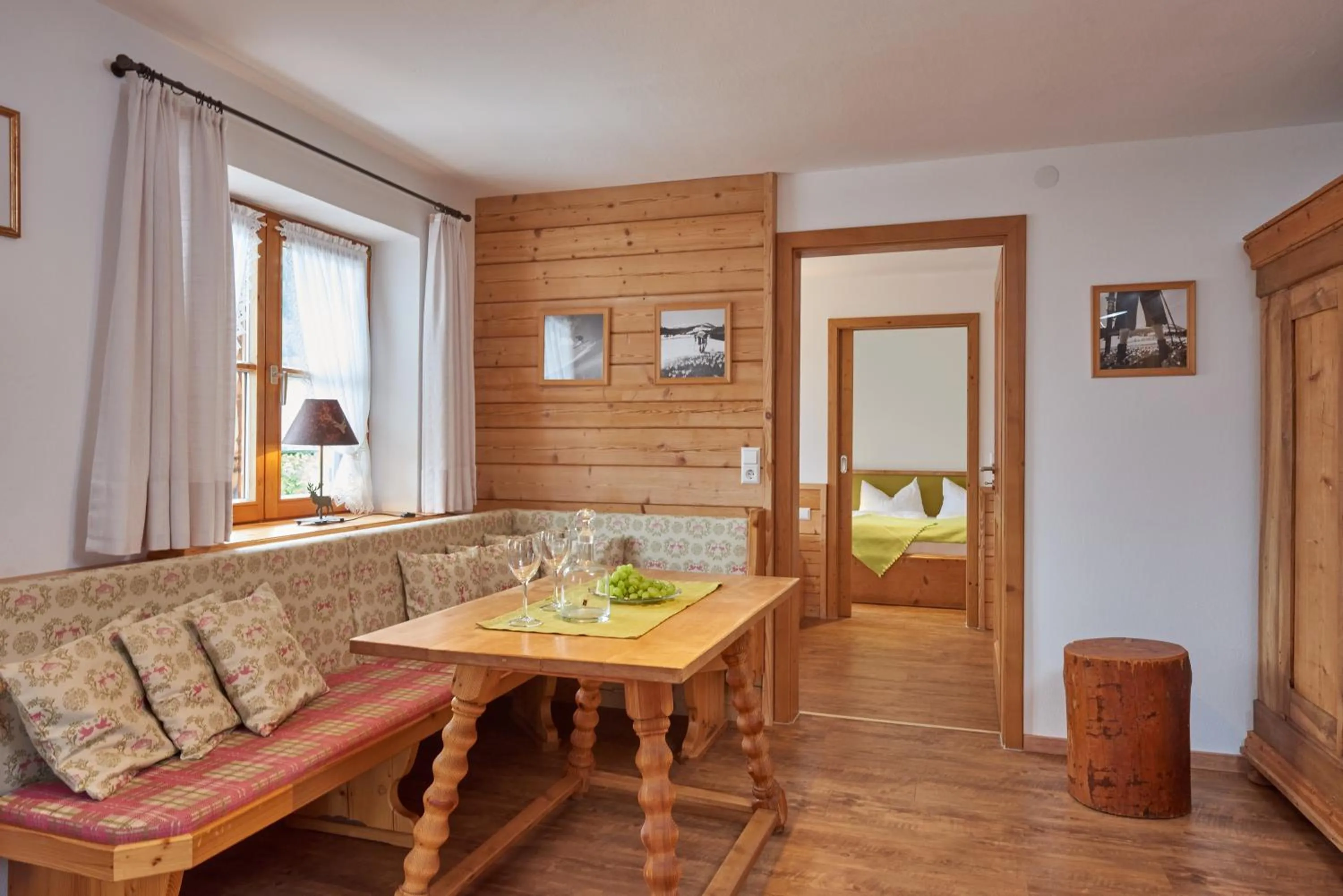 Living room in Gästehaus Bergstüberl