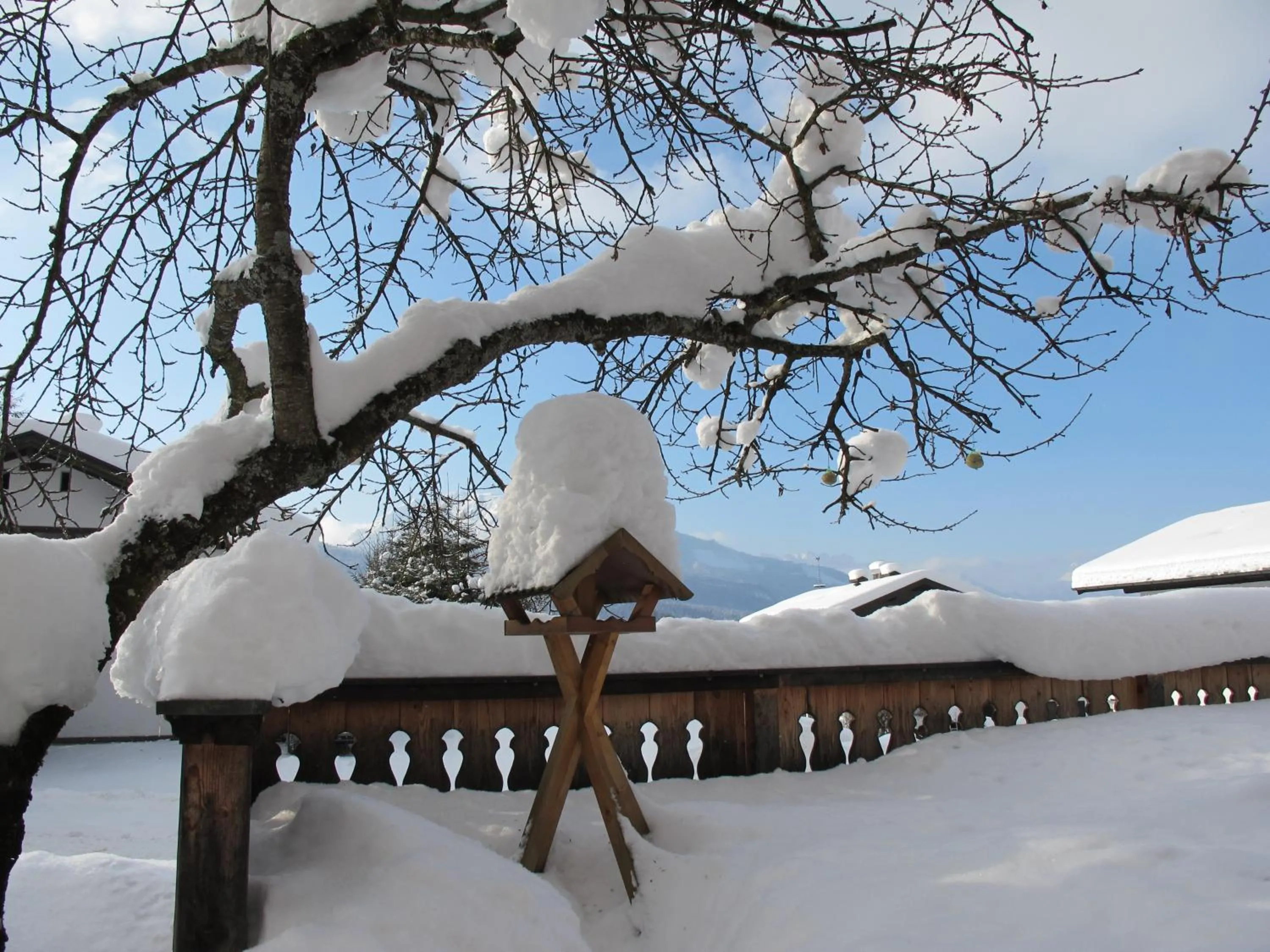 Mountain view in Gästehaus Bergstüberl