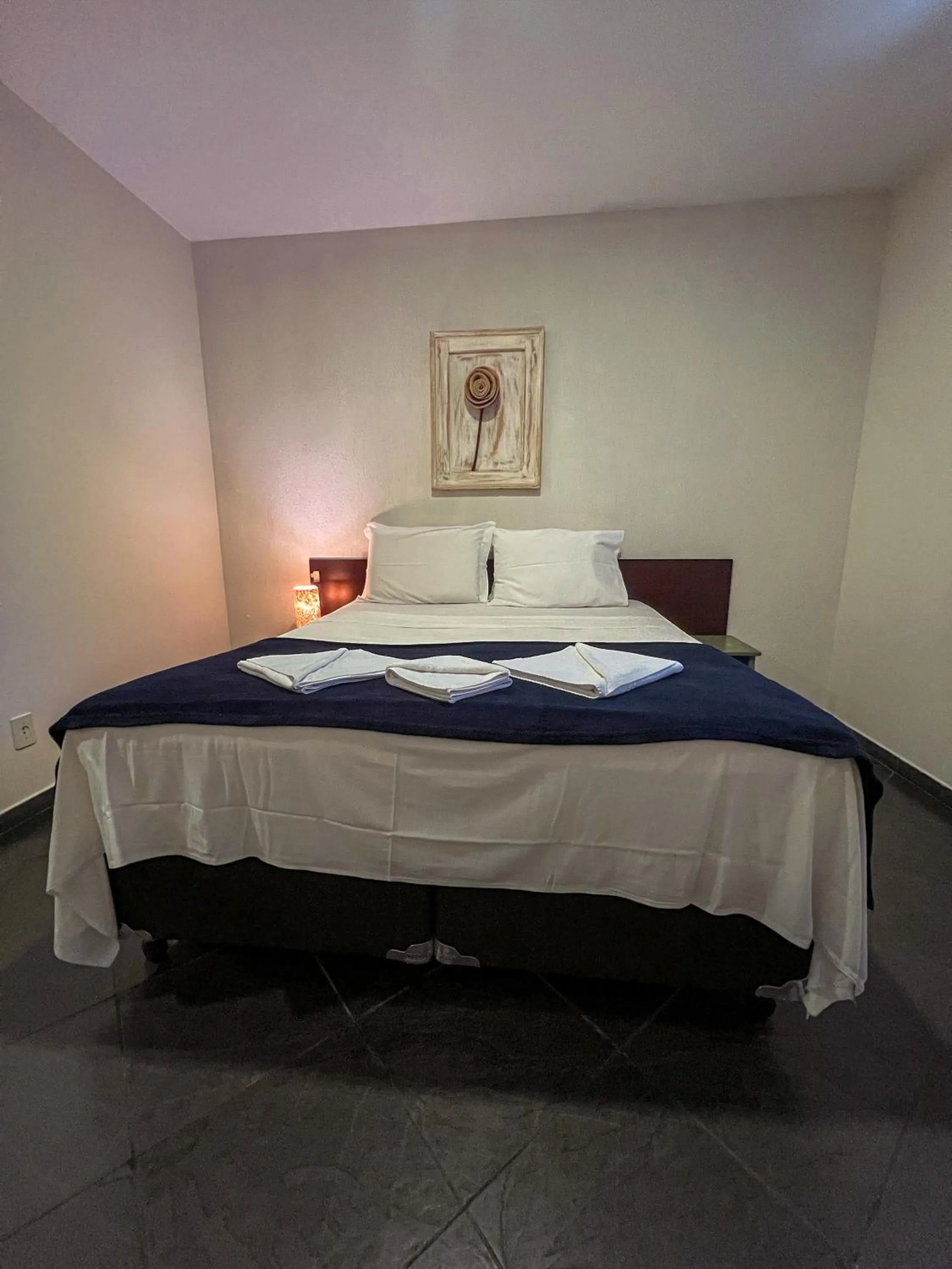 Bed in Pousada Céu de Estrelas