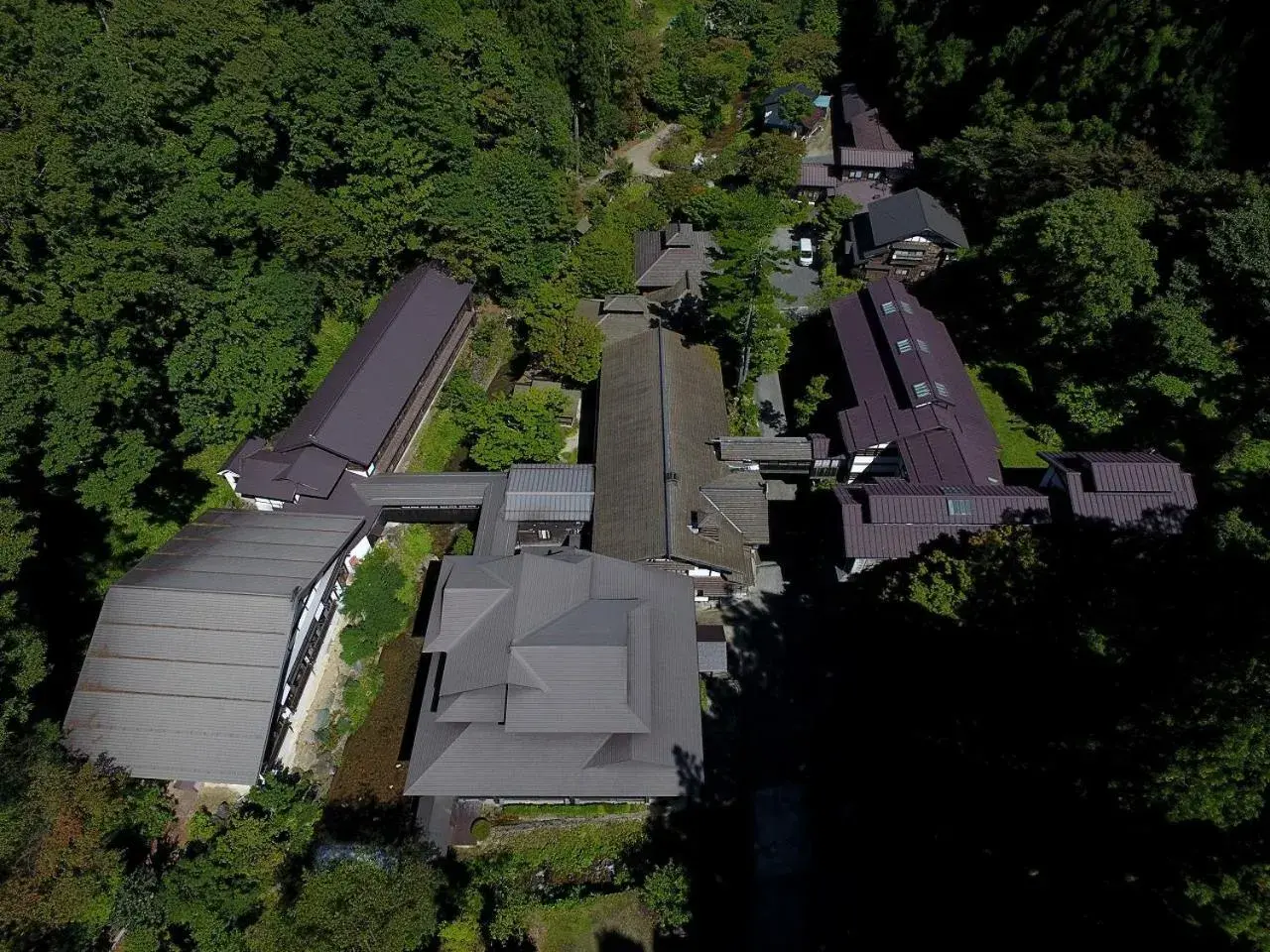 Property building in Houshi Onsen Chojukan Property building in Houshi Onsen Chojukan