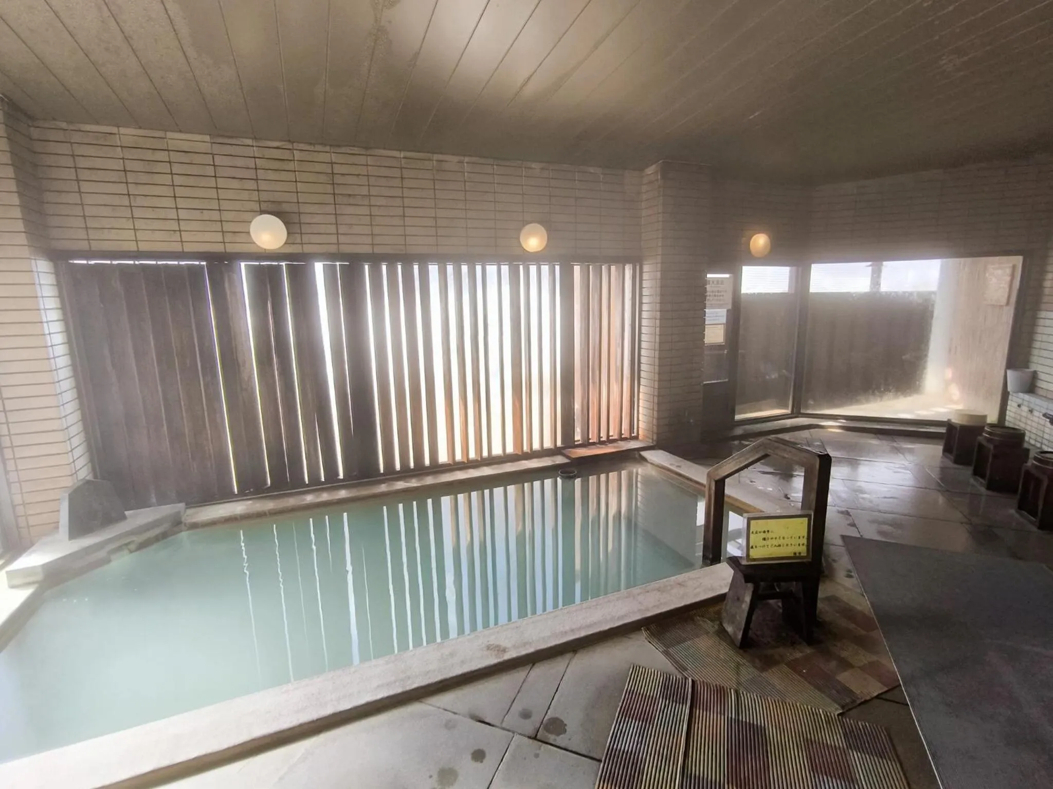 Open Air Bath in Mogamitakayu Zenshichinoyu Ohira