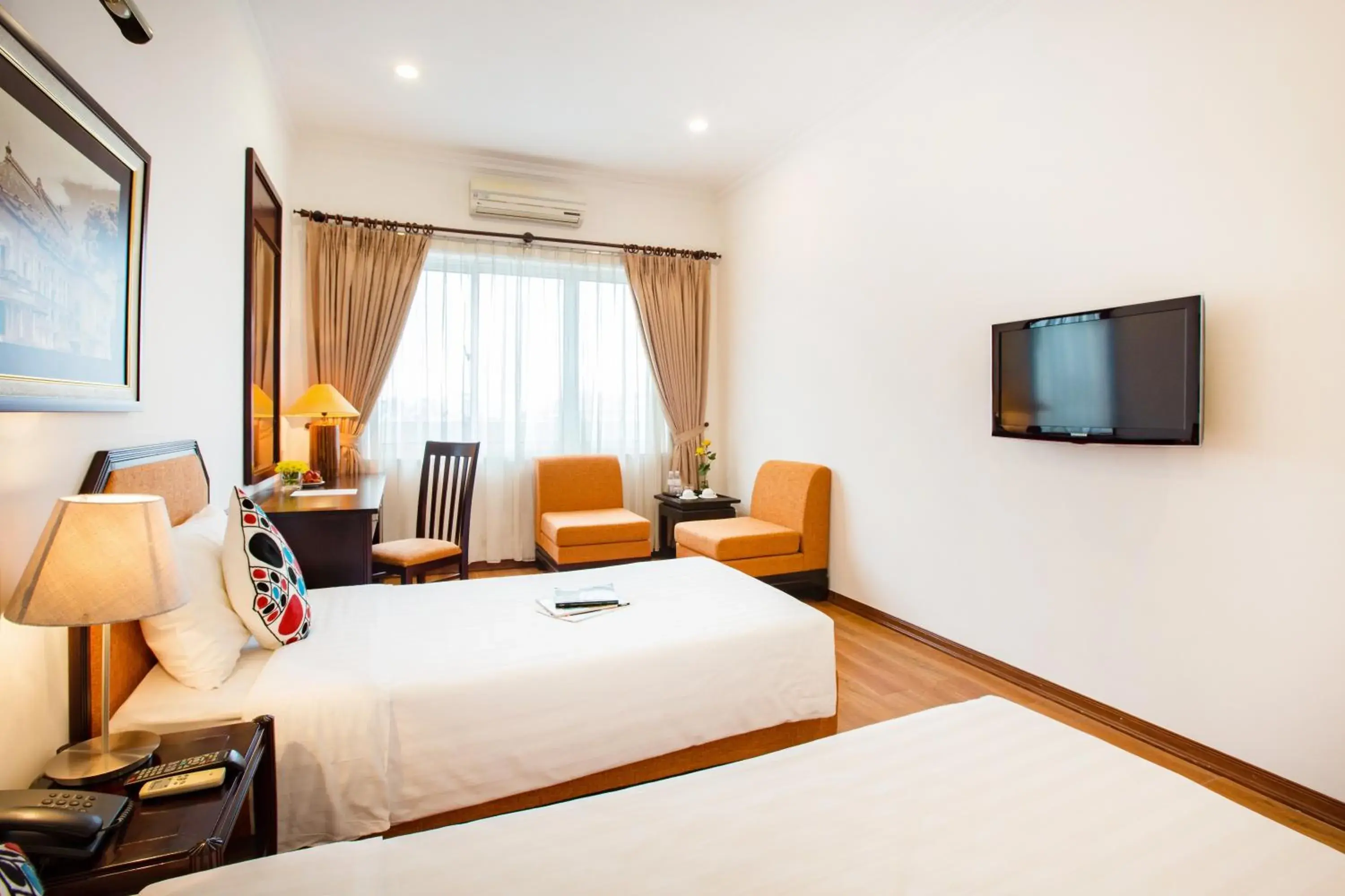 Bed in Thang Long Espana Hotel Bed in Thang Long Espana Hotel