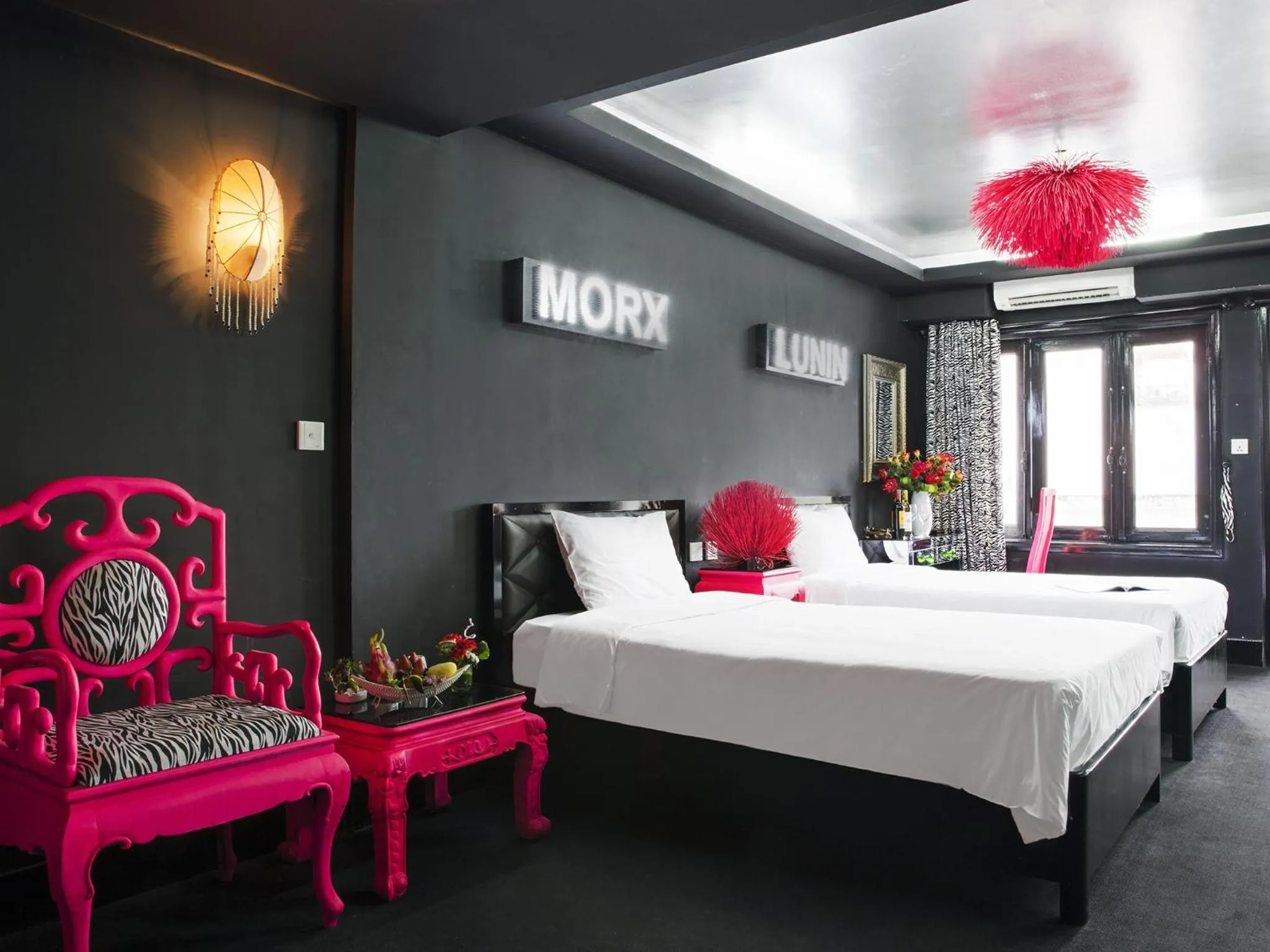 Photo of the whole room, Bed in Thang Long Espana Hotel