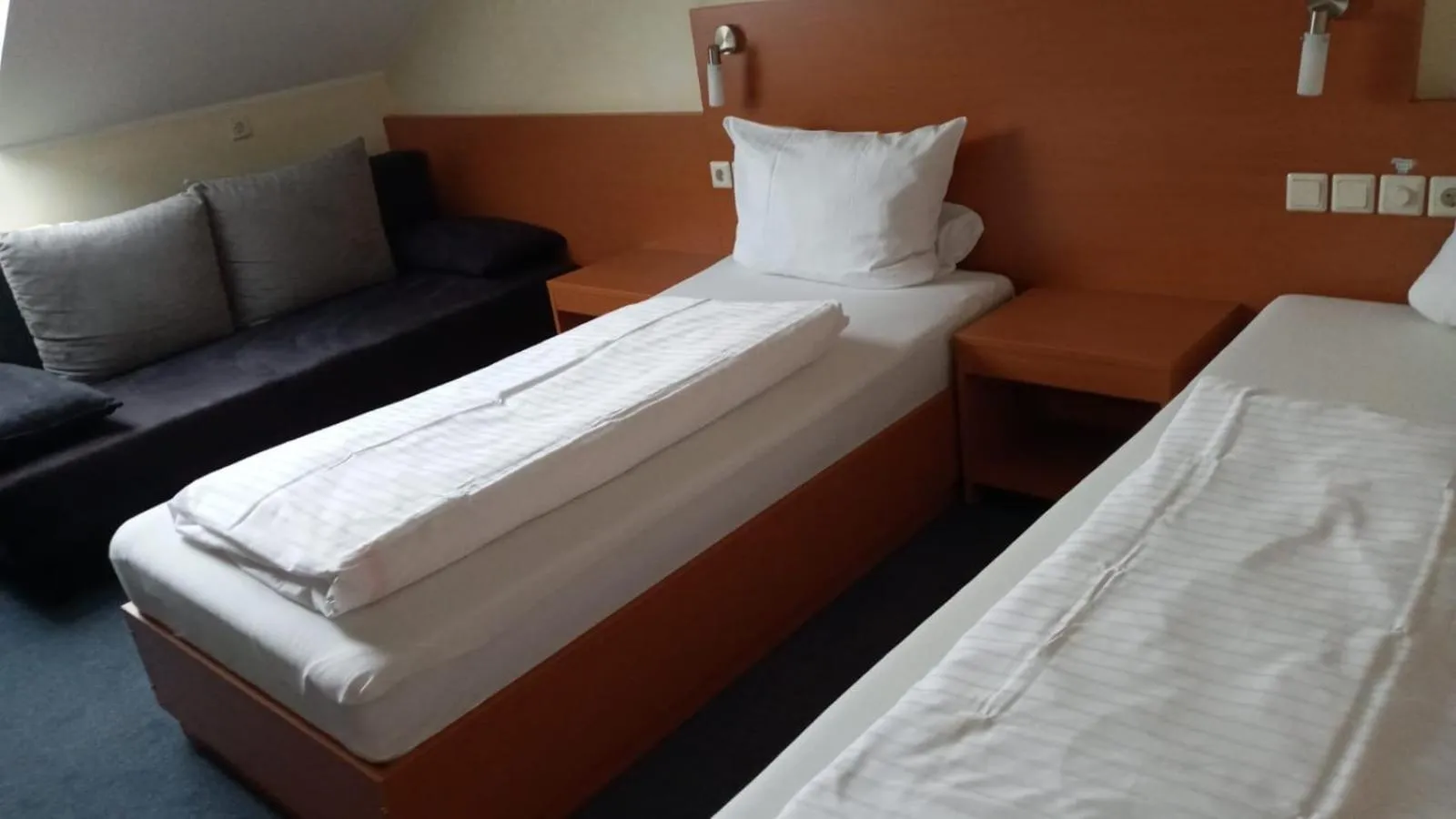 Bed in Hotel Nord
