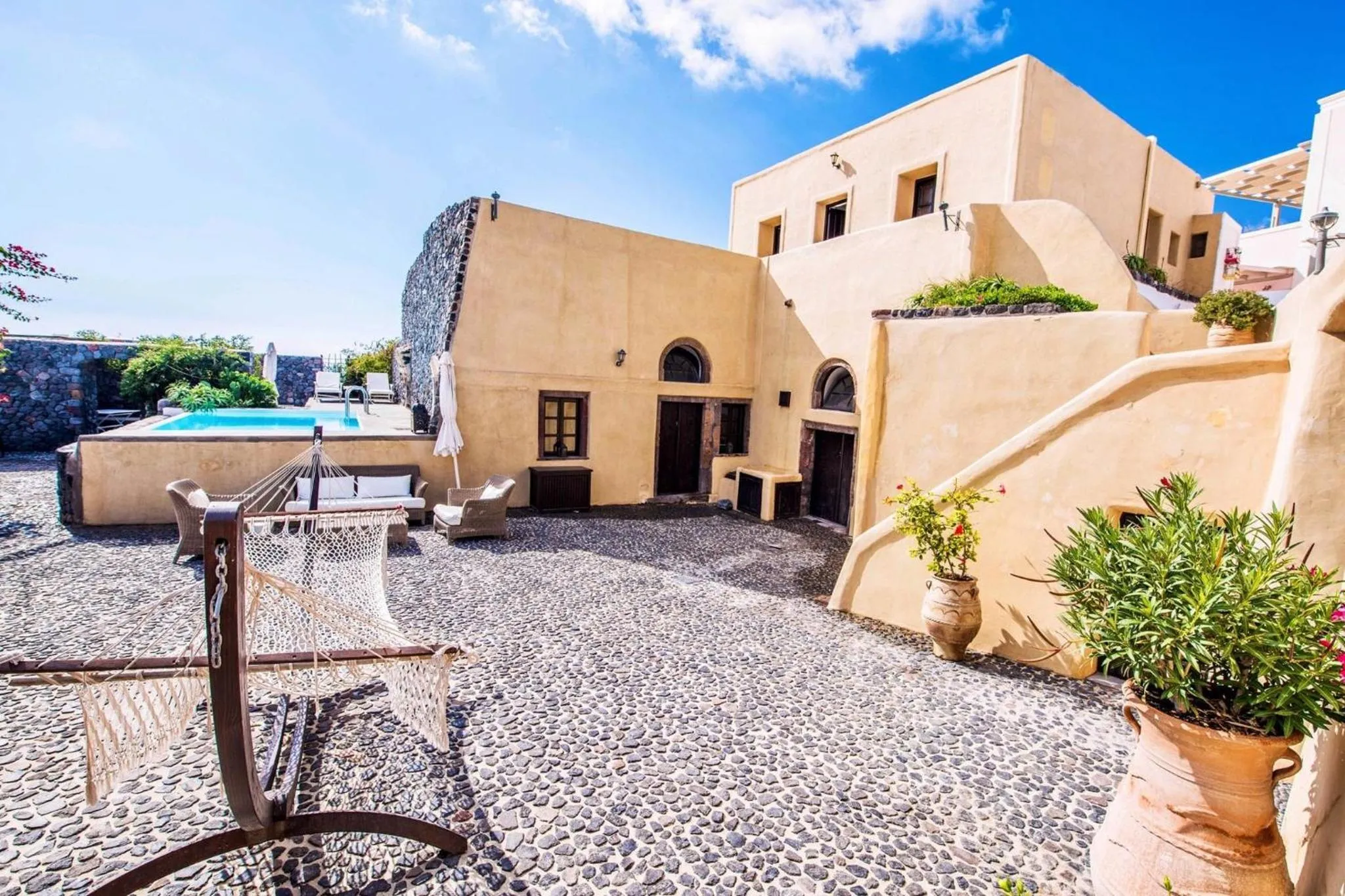 Super Luxury Santorini Villa Mansion Kyani Private Pool