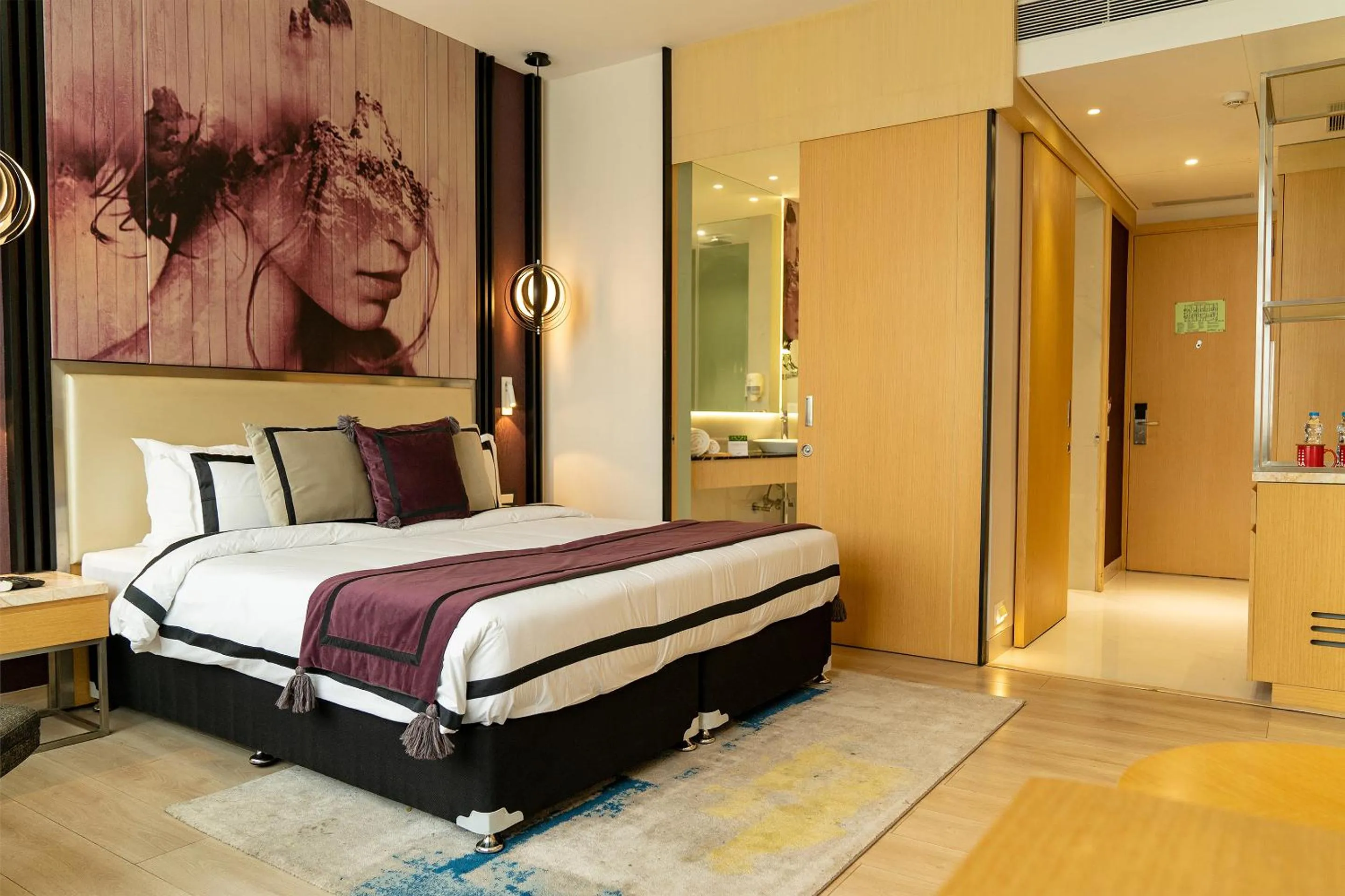 Photo of the whole room, Bed in BEYZAA HOTEL AND SUITES