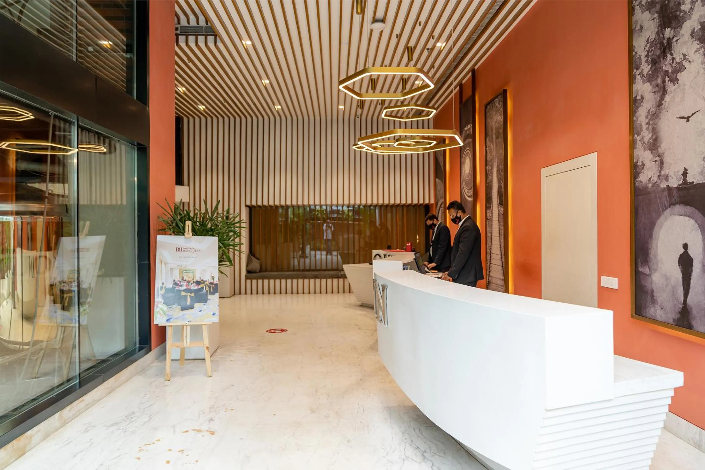 Lobby or reception in BEYZAA HOTEL AND SUITES