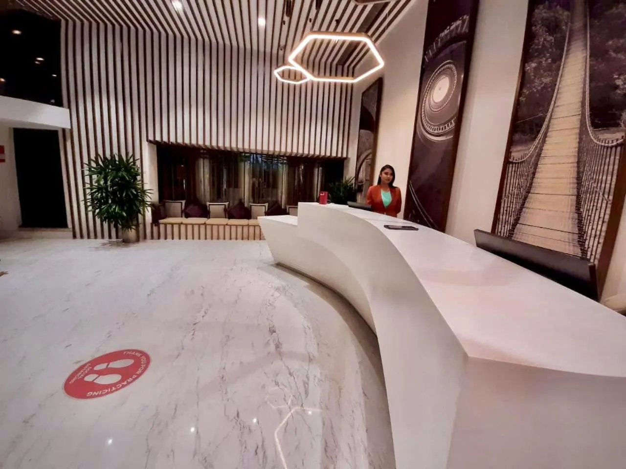 Lobby or reception in BEYZAA HOTEL AND SUITES