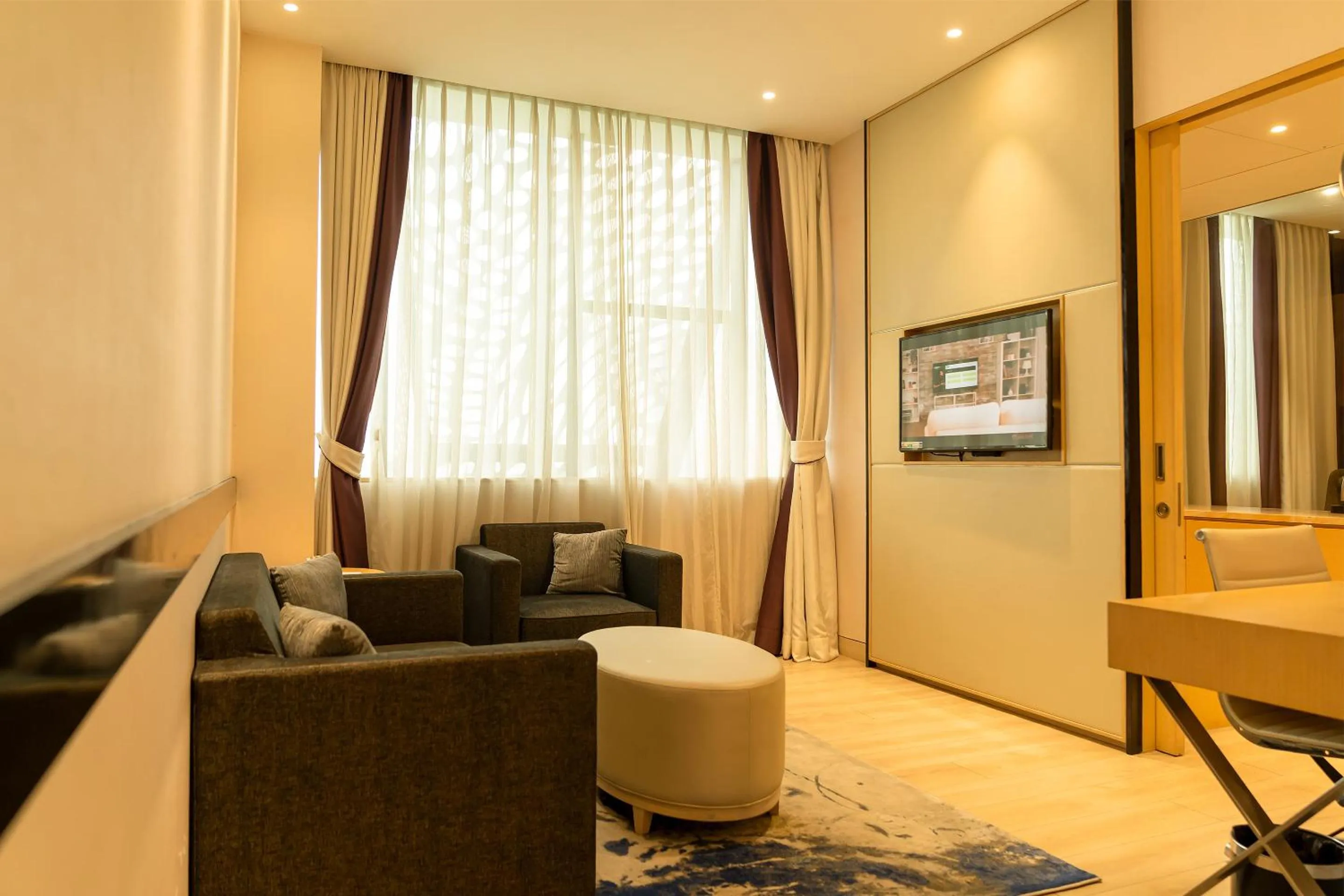 Living room in BEYZAA HOTEL AND SUITES