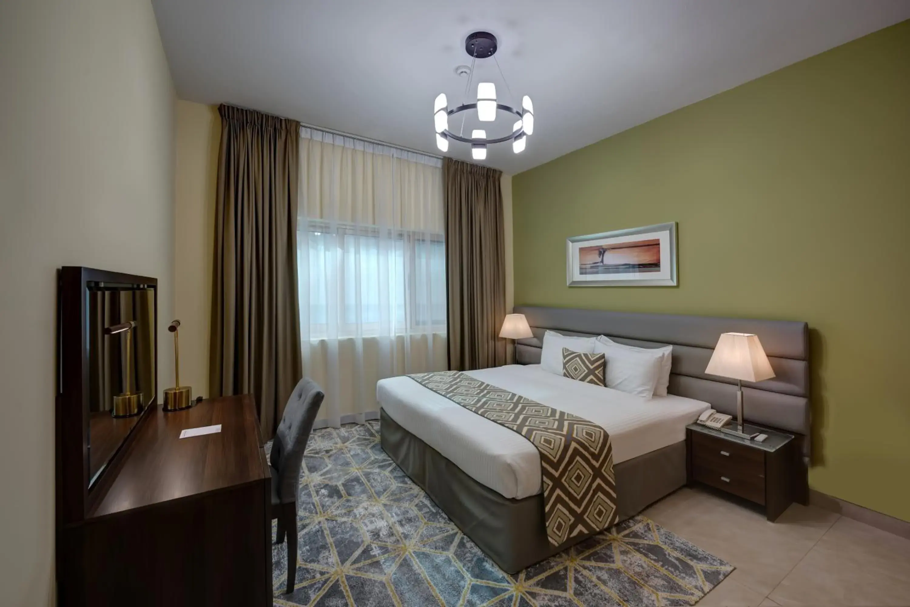 Bedroom, Bed in Radiance Premium Suites