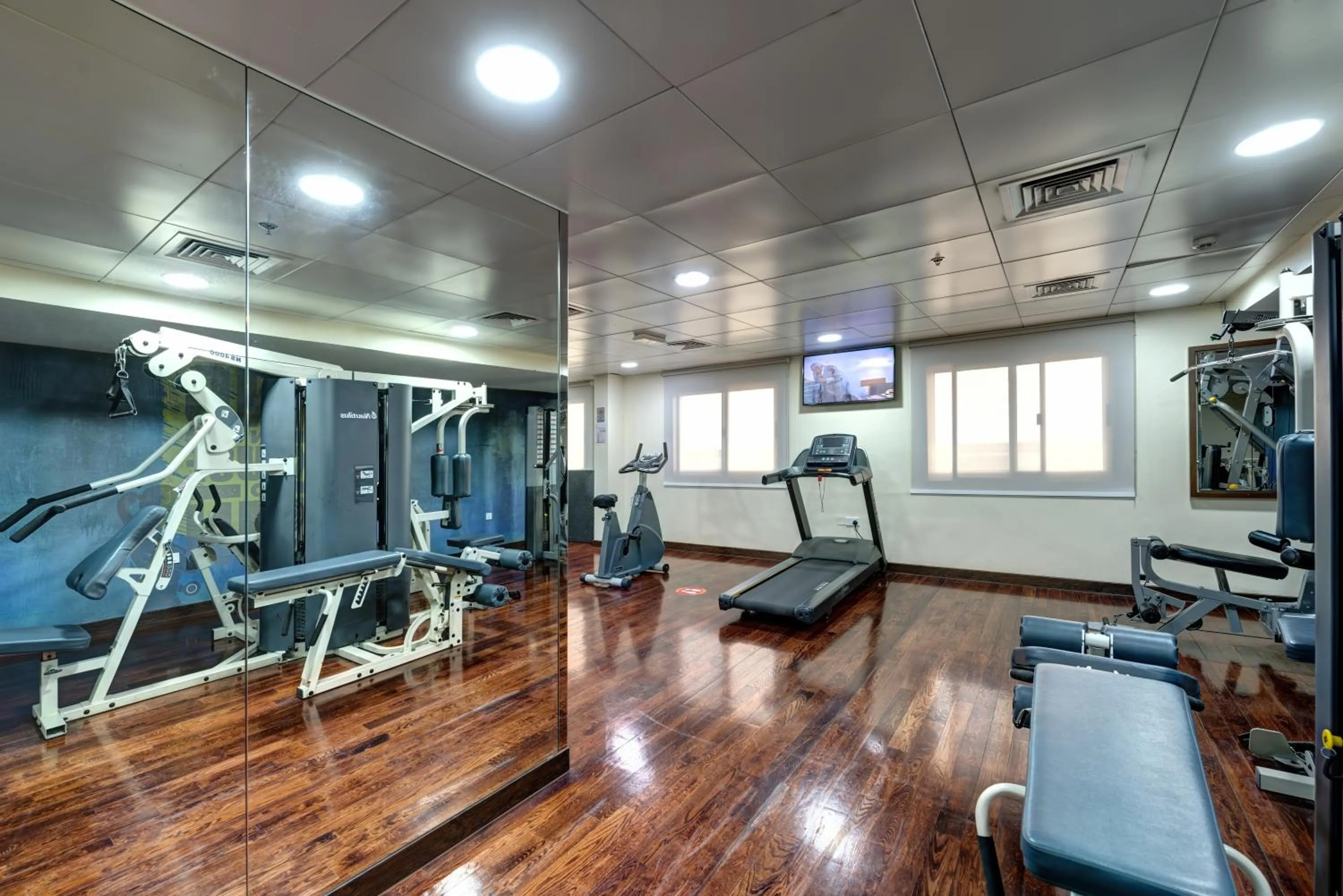 Fitness centre/facilities in Radiance Premium Suites
