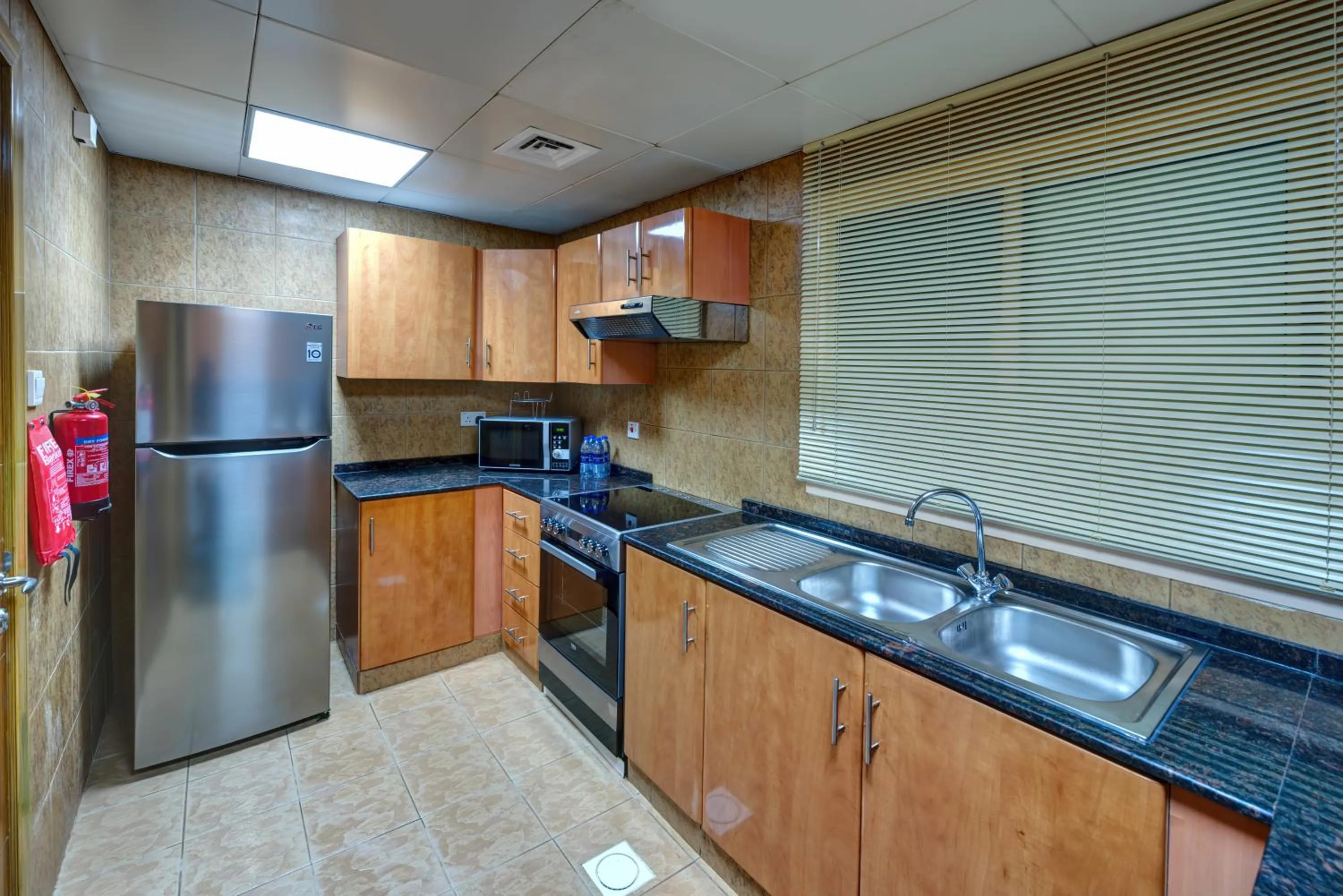 kitchen in Radiance Premium Suites