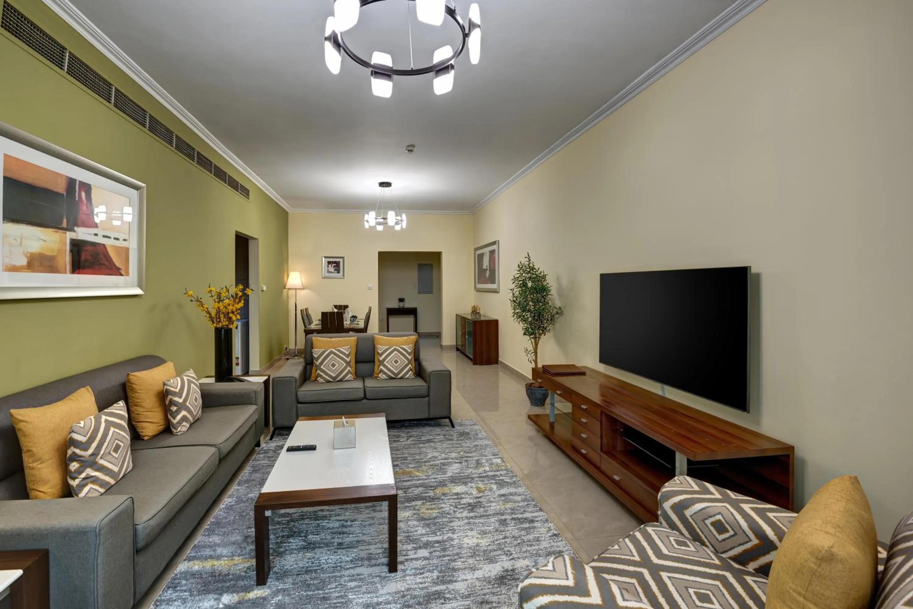 Living room in Radiance Premium Suites